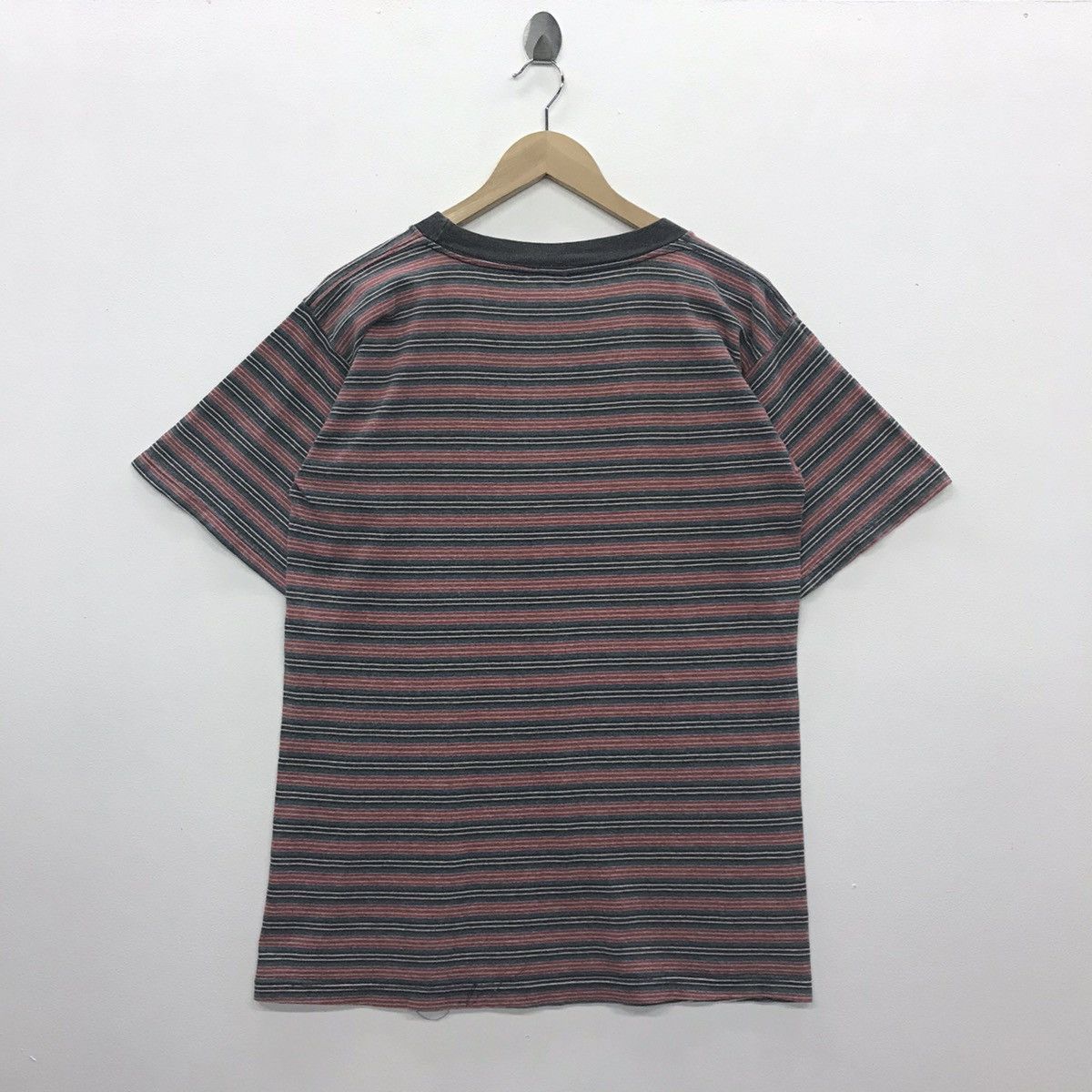 Vintage Vintage 90s GB Golden Britt Surf Style Stripes Tee Size US M / EU 48-50 / 2 - 6 Thumbnail