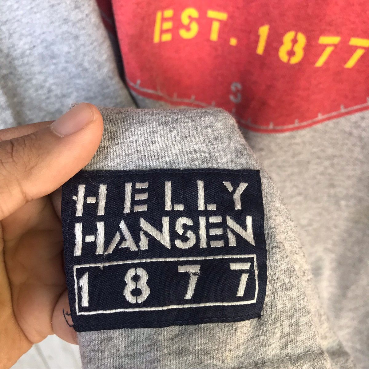 Helly Hansen × Vintage ‼️Vintage HELLY HANSEN Big Logo Men Tshirt Size US L / EU 52-54 / 3 - 4 Thumbnail