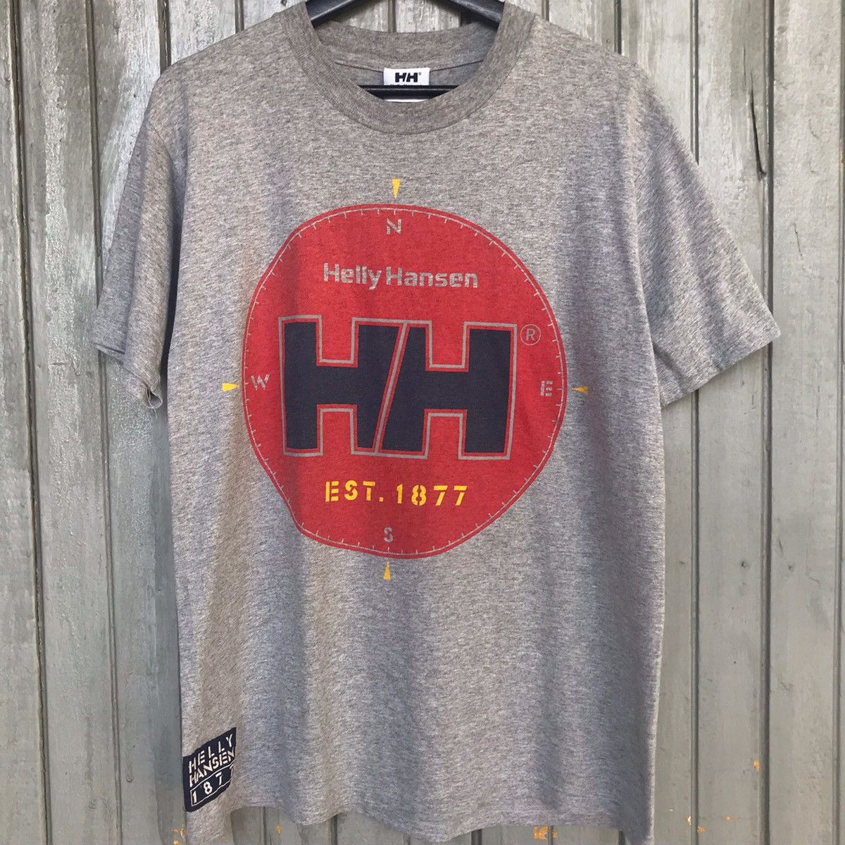 Helly Hansen × Vintage ‼️Vintage HELLY HANSEN Big Logo Men Tshirt Size US L / EU 52-54 / 3 - 2 Thumbnail
