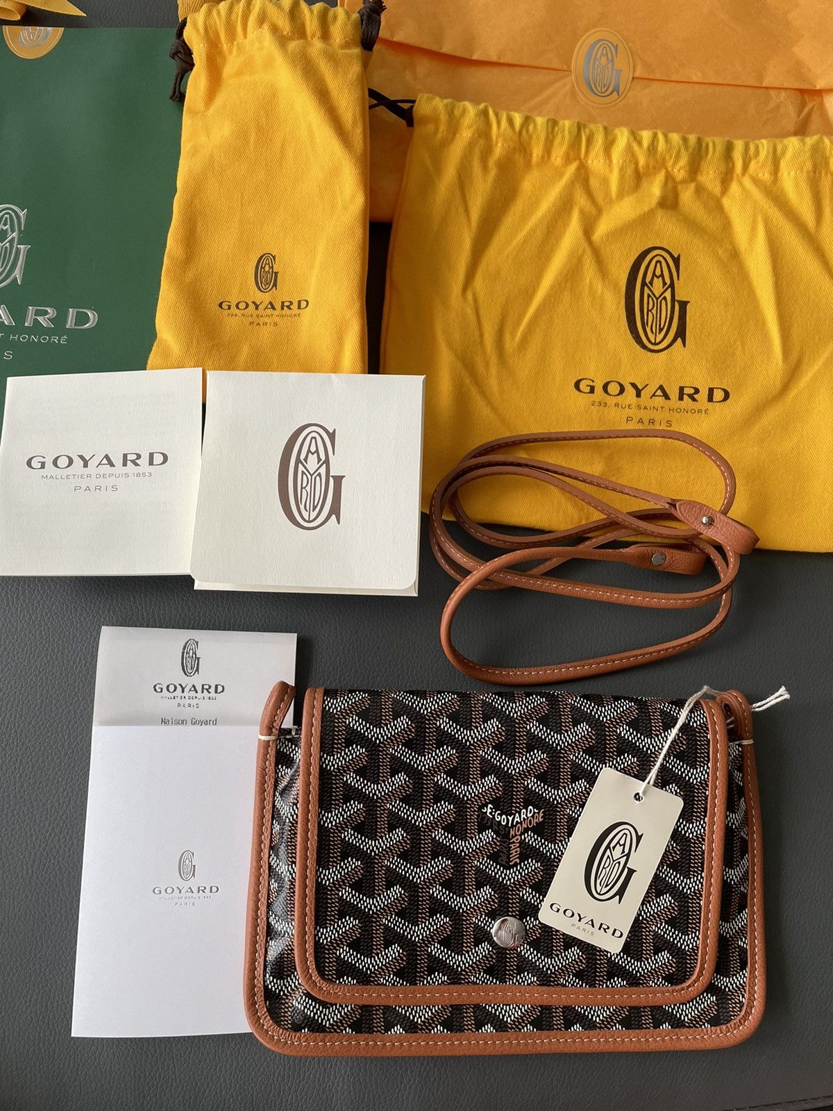 Goyard Rare Brand New Limited Edition Crossbody Iconic Logo Bag Size ONE SIZE - 21 Thumbnail