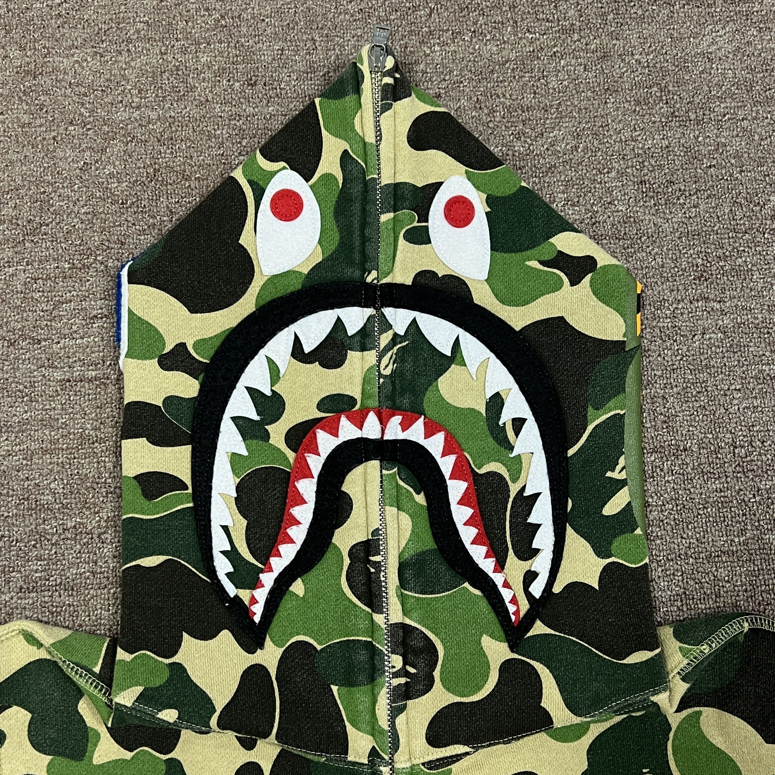Bape ABC Camo Shark Full Zip Hoodie Size US M / EU 48-50 / 2 - 4 Thumbnail