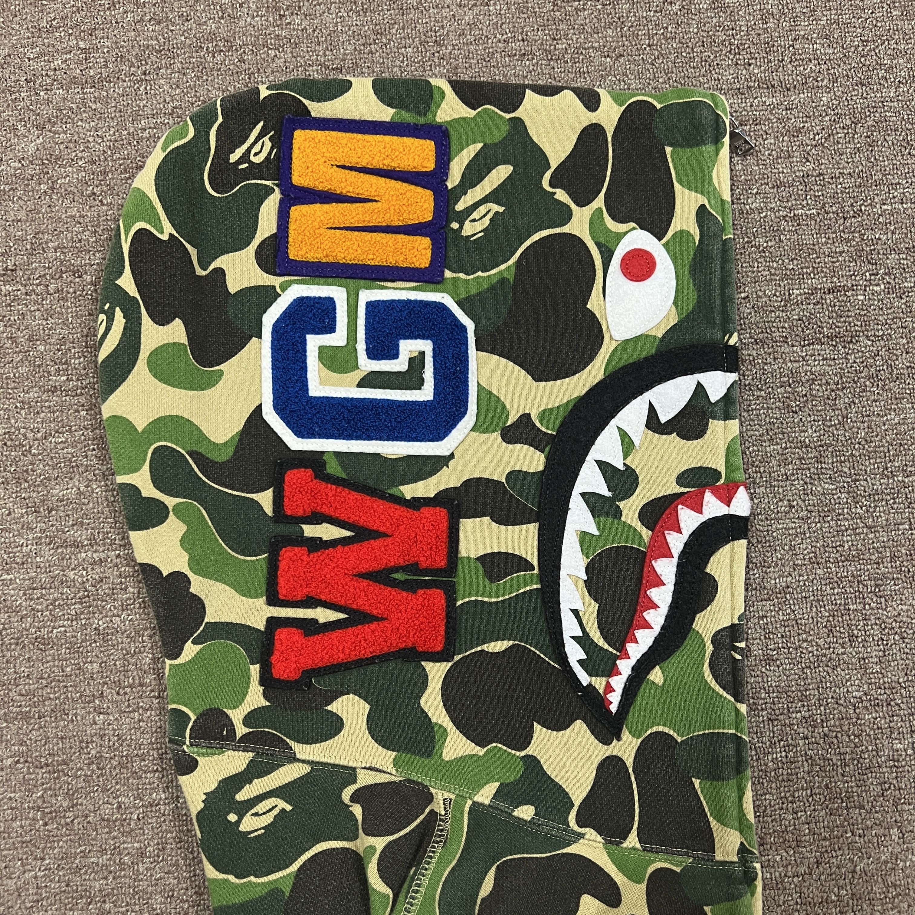 Bape ABC Camo Shark Full Zip Hoodie Size US M / EU 48-50 / 2 - 6 Thumbnail