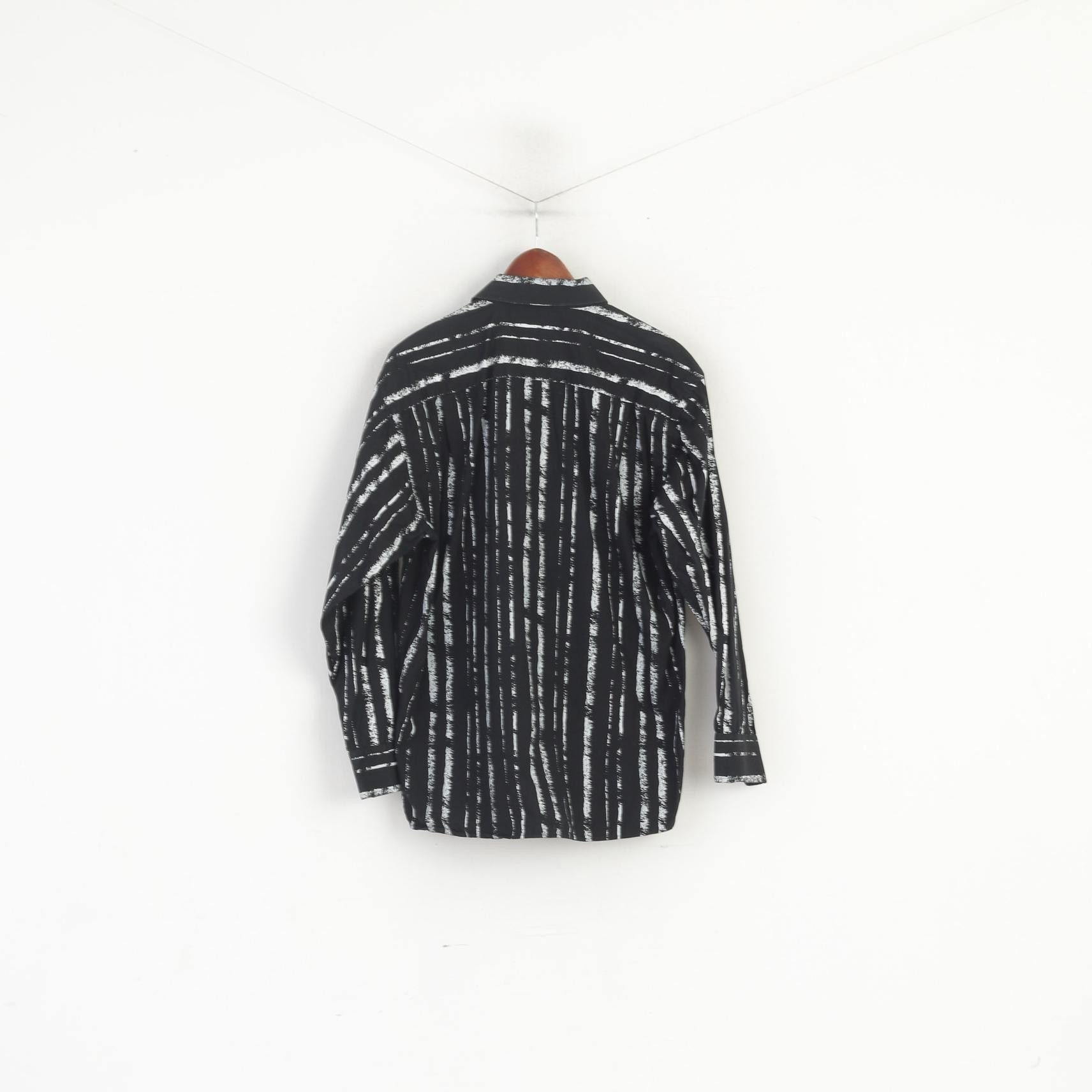 Vintage Class Black Man Collection Men XXL (XL) Casual Shirt 7152 Size US XXL / EU 58 / 5 - 5 Thumbnail