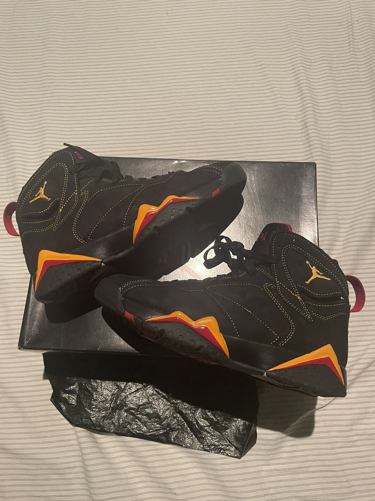 Jordan Brand × Nike Jordan 7 Citrus sz8 Size US 8 / EU 41 - 4 Thumbnail