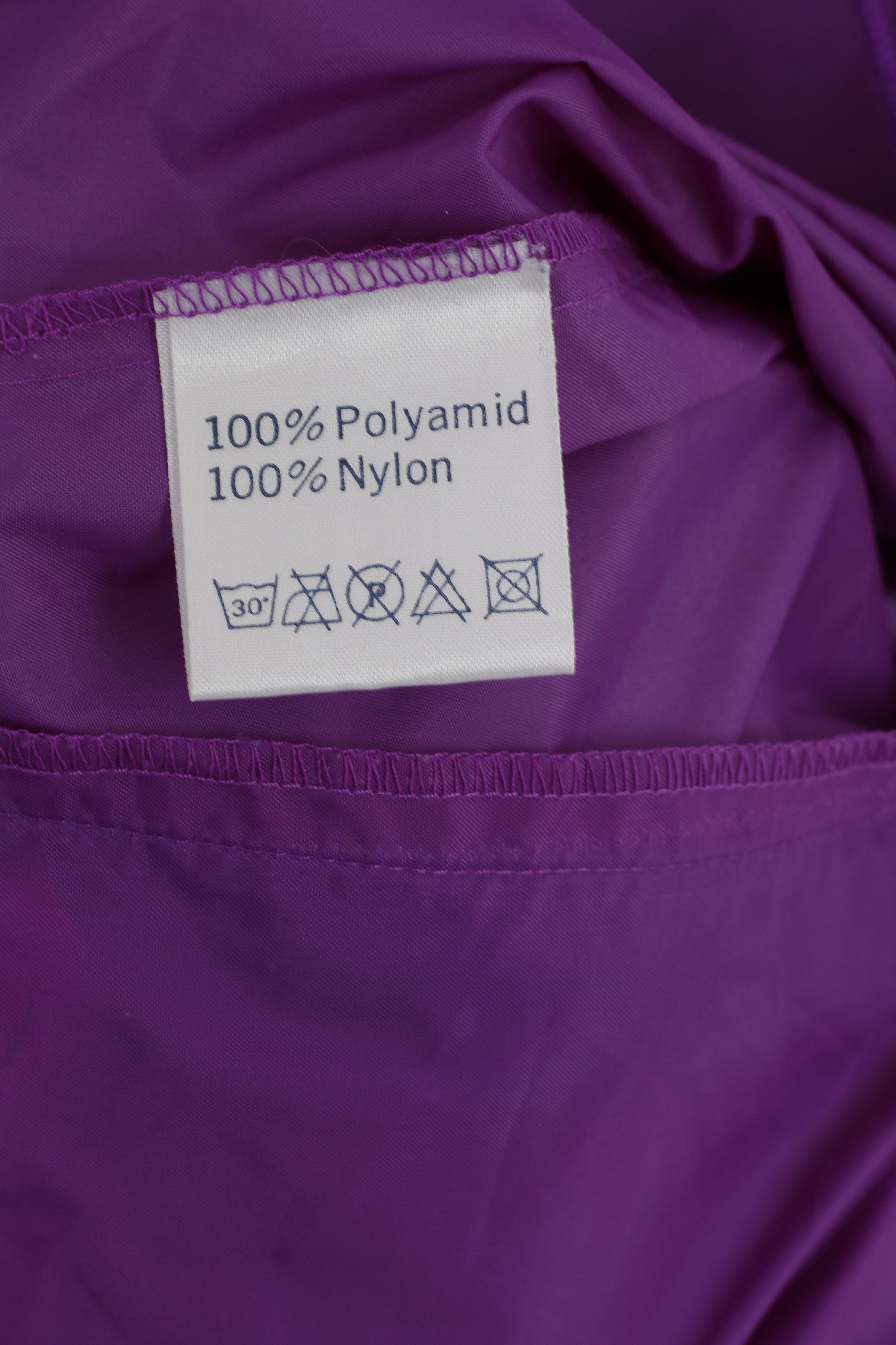 Vintage Active Men L Rain Jacket Purple Pullover Nylon 1703 Size US L / EU 52-54 / 3 - 6 Thumbnail