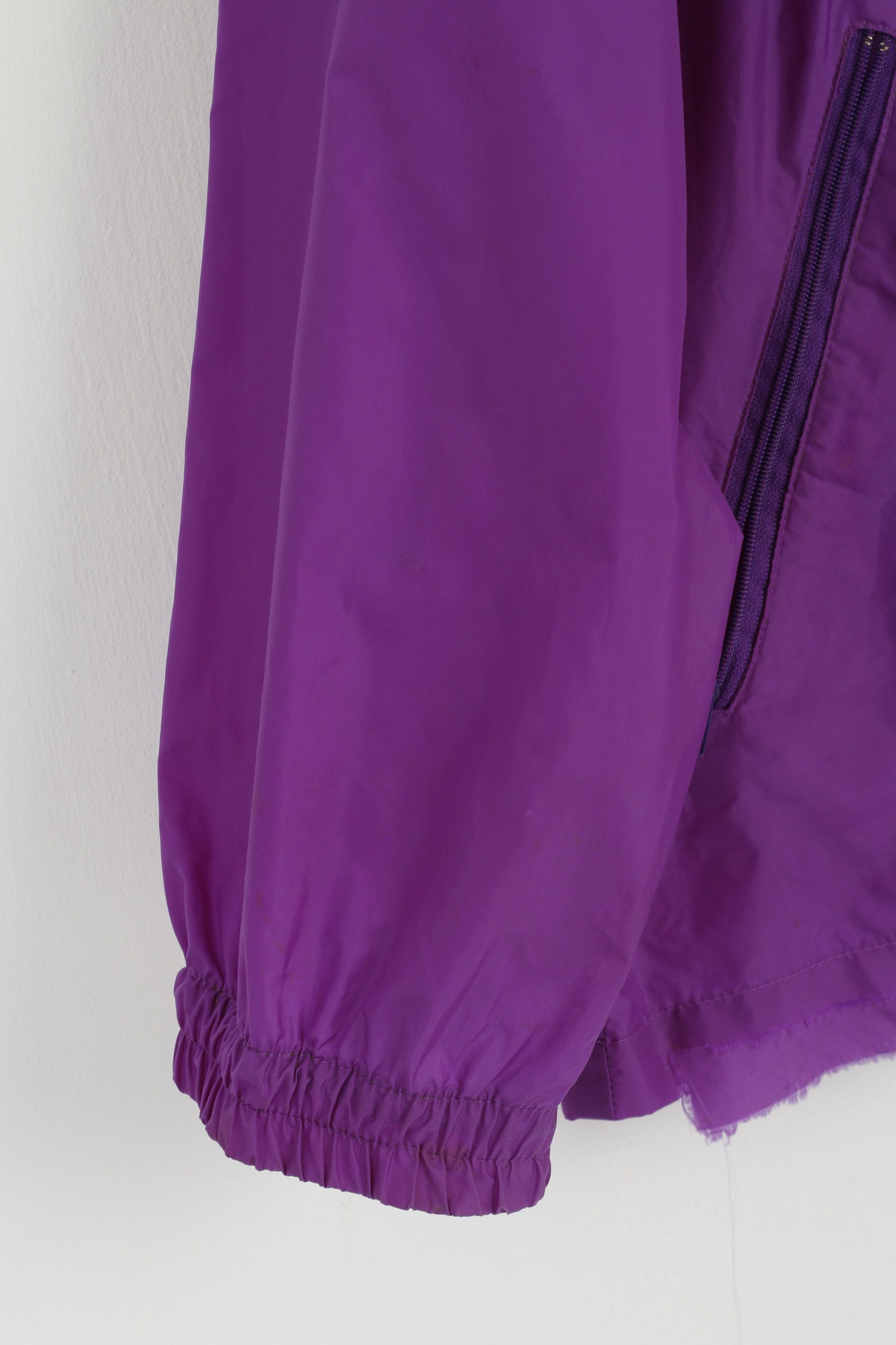 Vintage Active Men L Rain Jacket Purple Pullover Nylon 1703 Size US L / EU 52-54 / 3 - 4 Thumbnail