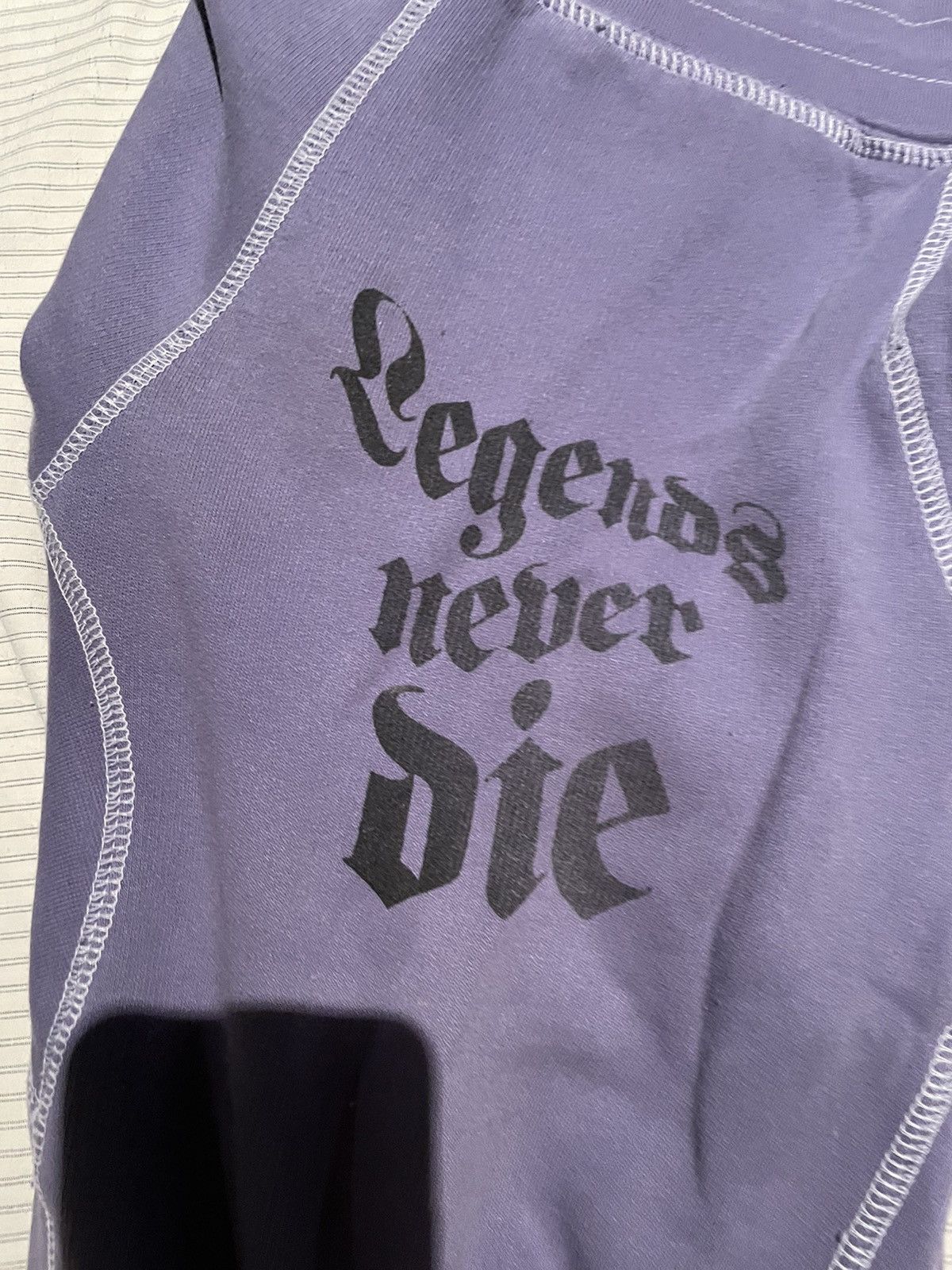 999 Club × Revenge Legends Never Die juice Wrld Purple Revenge pants Size US 28 / EU 44 - 3 Thumbnail