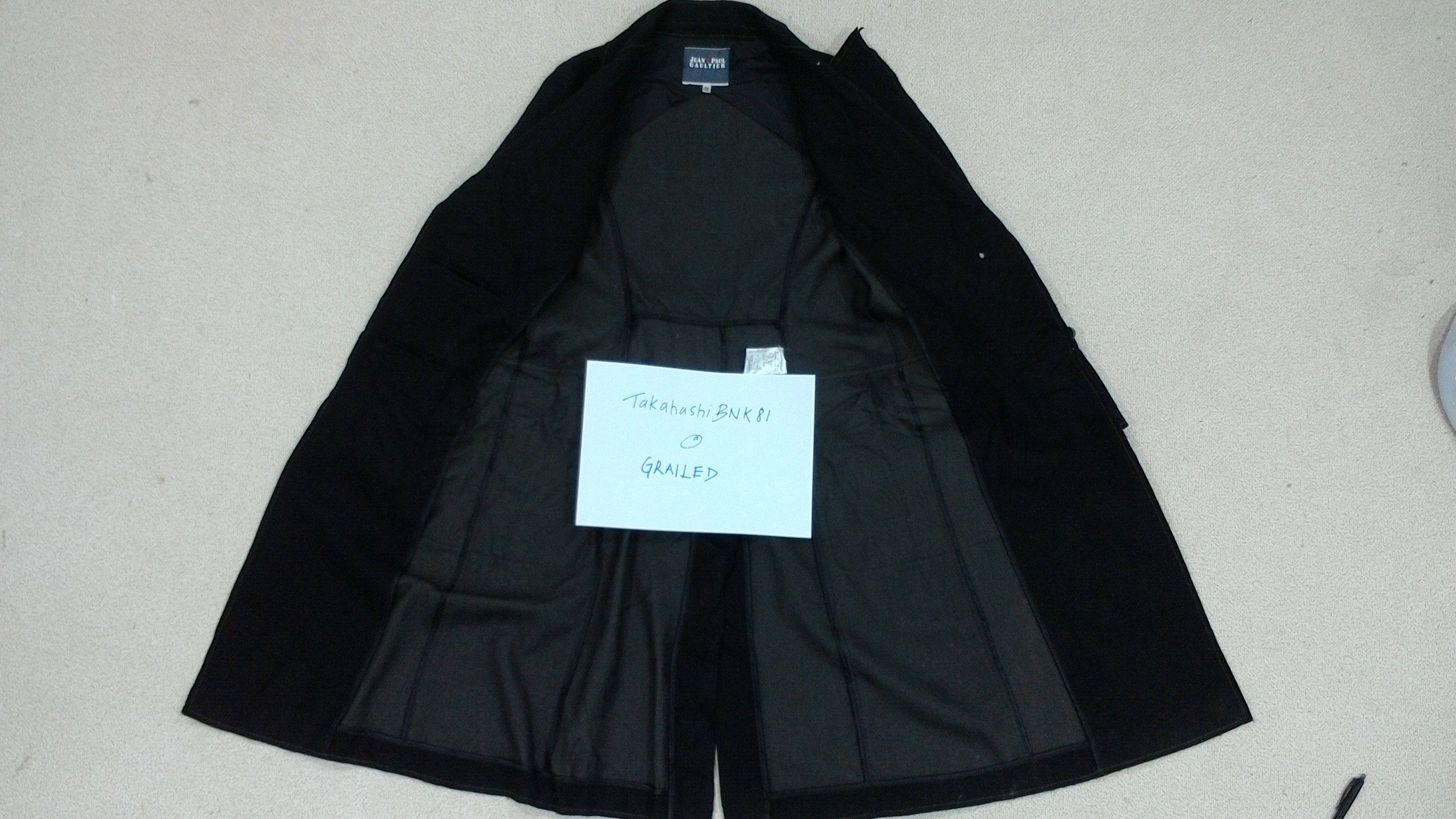 Jean Paul Gaultier Vintage 1995 Jean Paul Gautier Ladies Long Jacket Size M / US 6-8 / IT 42-44 - 9 Thumbnail