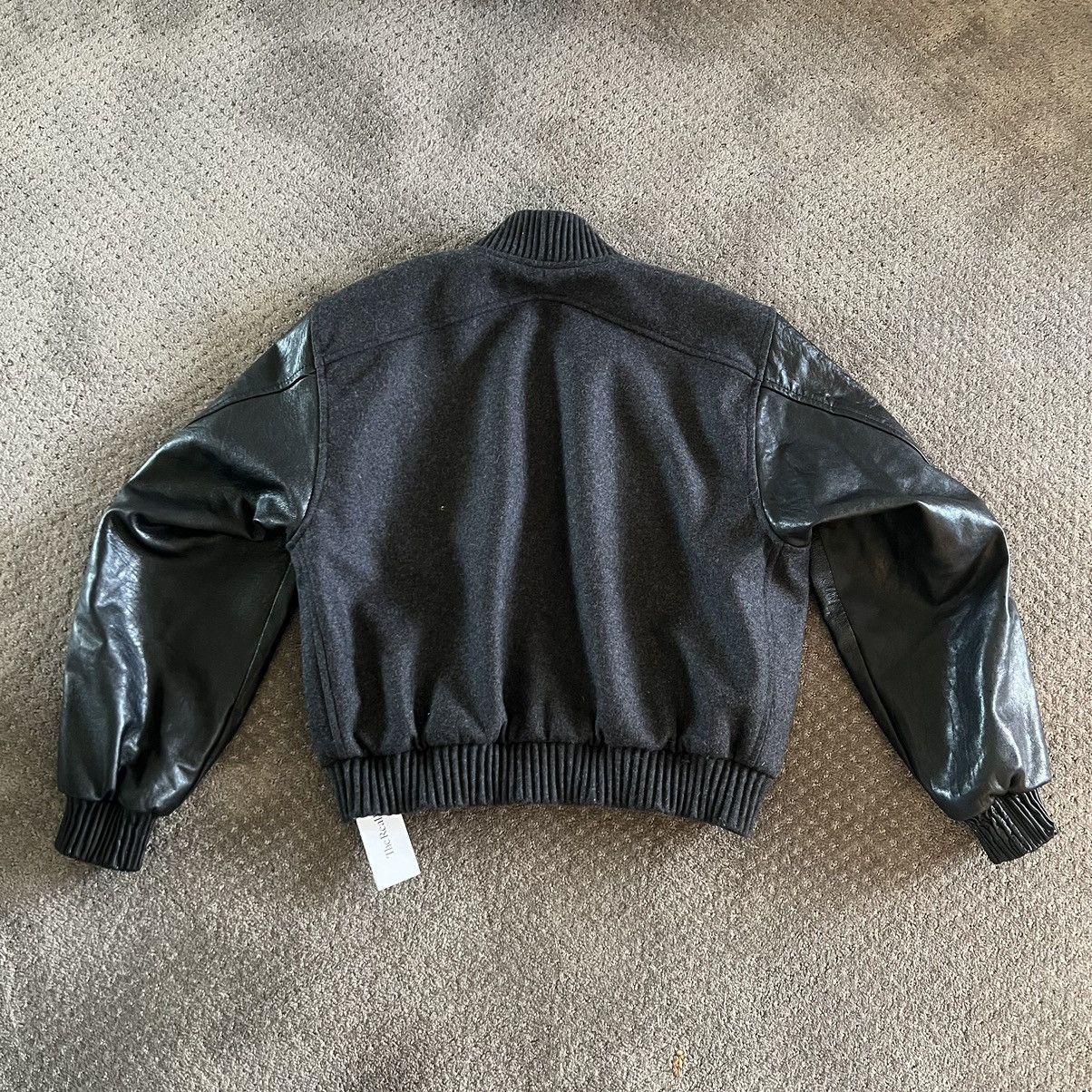 Rhude Rhude Leather and Wool Varsity Jacket Size US L / EU 52-54 / 3 - 2 Thumbnail