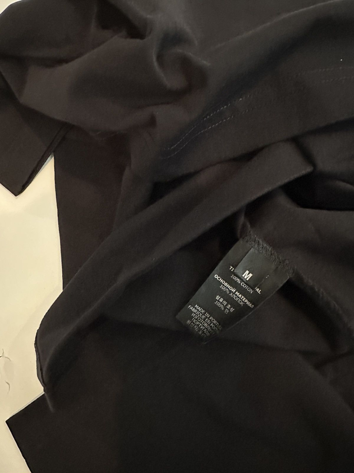 Vetements Vetements Women's No Mainstream Cotton T-Shirt Black Size M / US 6-8 / IT 42-44 - 10 Thumbnail