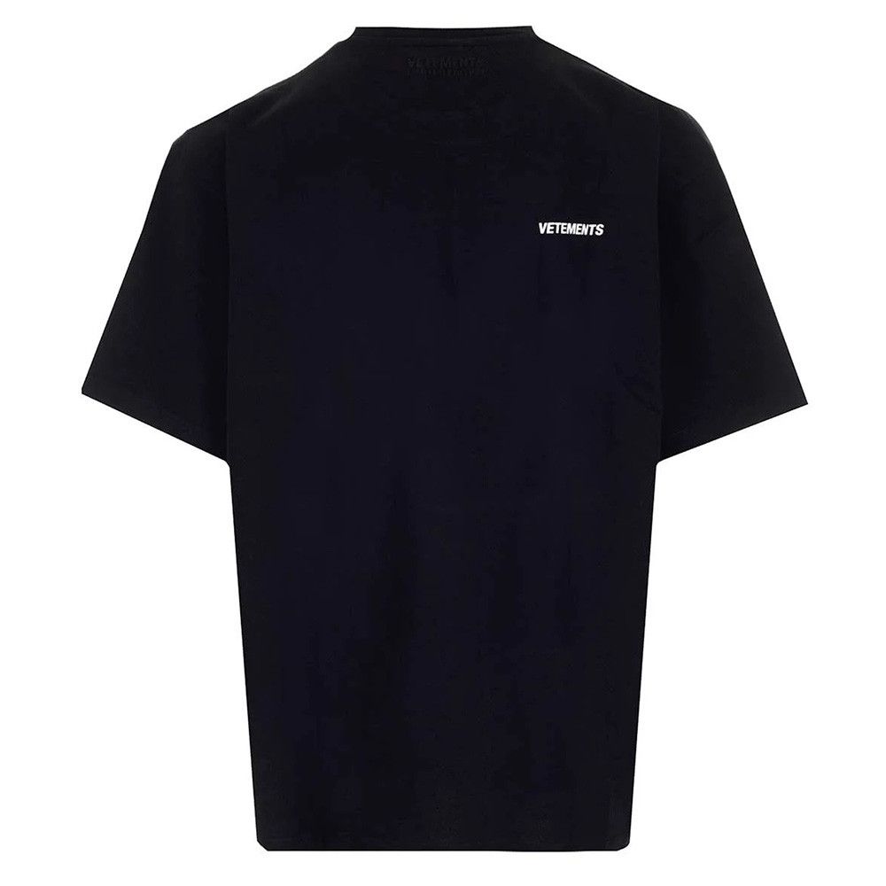 Vetements Vetements Women's No Mainstream Cotton T-Shirt Black Size M / US 6-8 / IT 42-44 - 6 Thumbnail