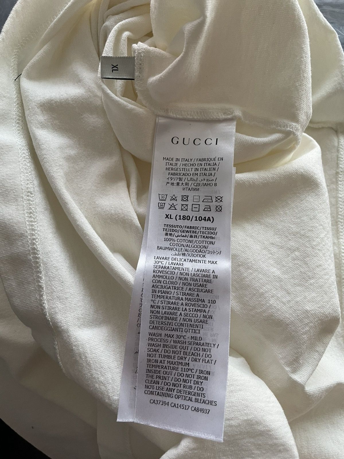Gucci New Super Limited Gucci Runway Interlocking GG Logo T-shirt Size US XL / EU 56 / 4 - 7 Thumbnail