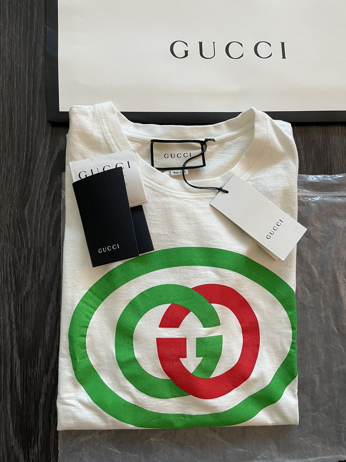 Gucci New Super Limited Gucci Runway Interlocking GG Logo T-shirt Size US XL / EU 56 / 4 - 12 Thumbnail