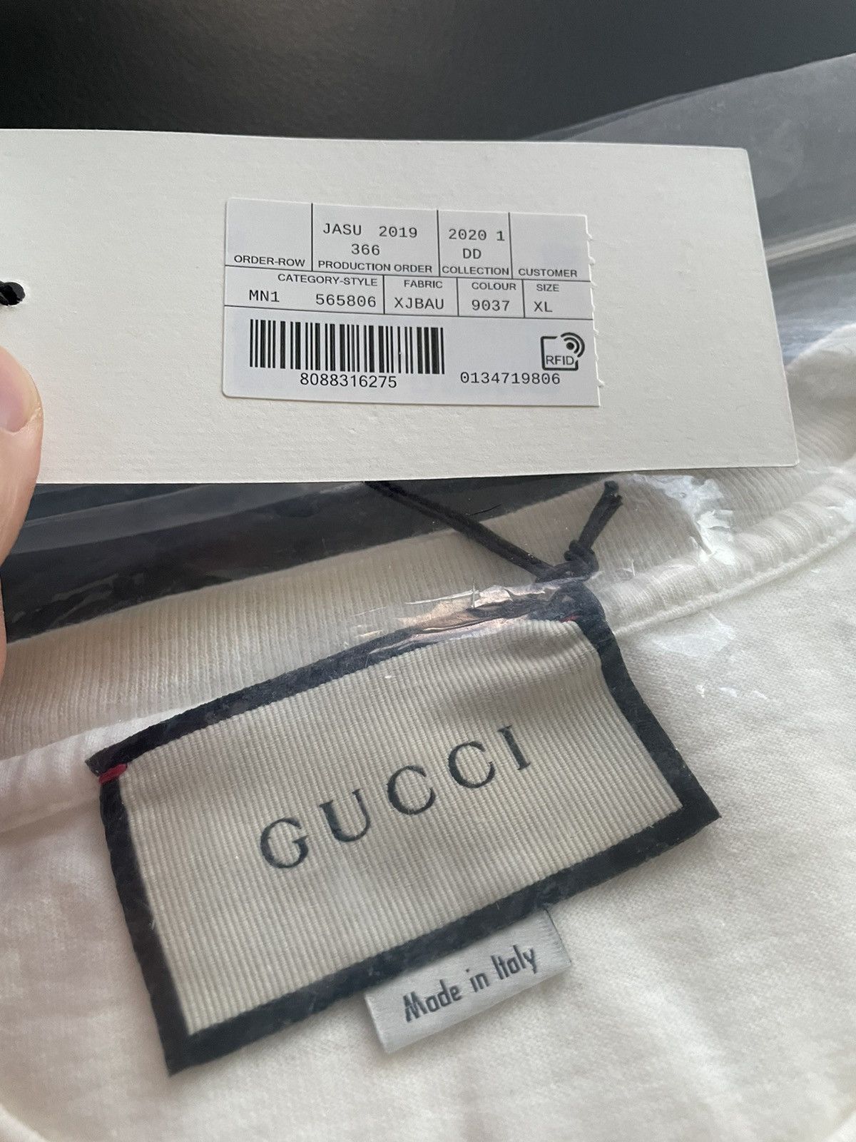 Gucci New Super Limited Gucci Runway Interlocking GG Logo T-shirt Size US XL / EU 56 / 4 - 5 Thumbnail
