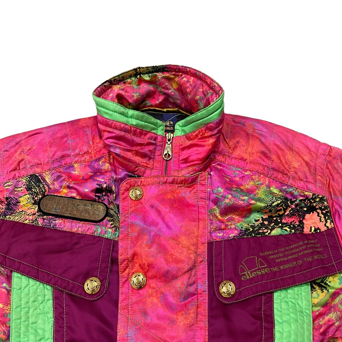 Ellesse × Goldwin ‼️RARE‼️Vintage Ellesse By Goldwin Multicolour Ski Jacket Size US M / EU 48-50 / 2 - 10 Thumbnail