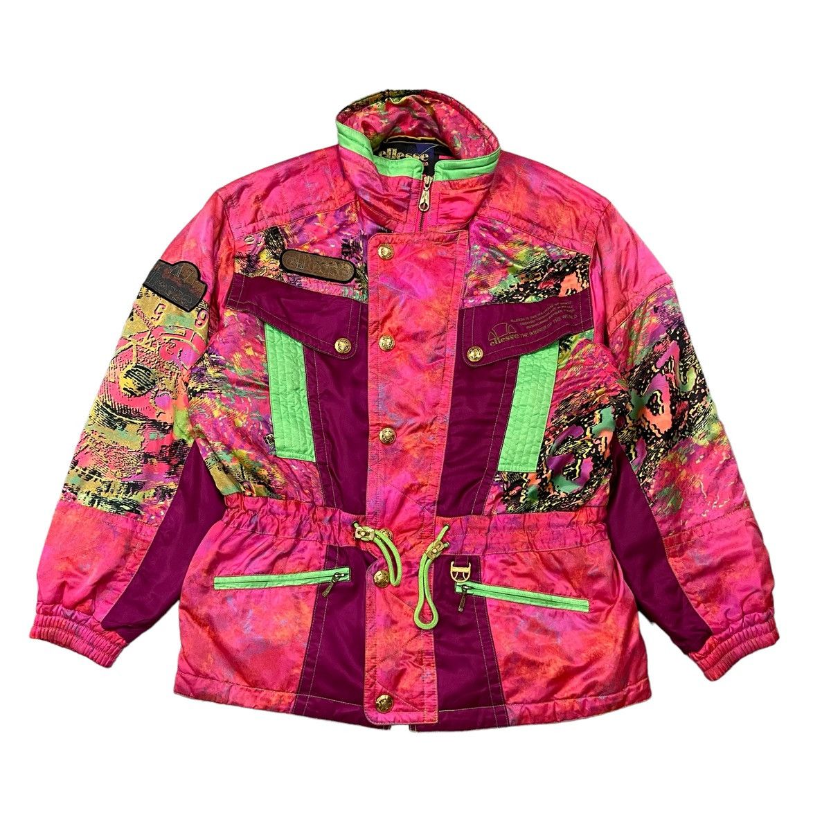 Ellesse × Goldwin ‼️RARE‼️Vintage Ellesse By Goldwin Multicolour Ski Jacket Size US M / EU 48-50 / 2 - 1 Thumbnail