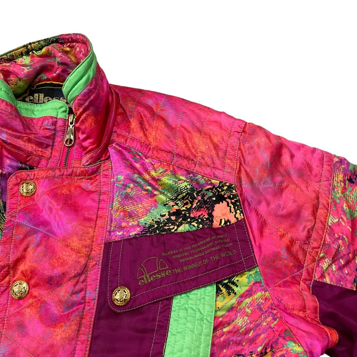 Ellesse × Goldwin ‼️RARE‼️Vintage Ellesse By Goldwin Multicolour Ski Jacket Size US M / EU 48-50 / 2 - 2 Thumbnail