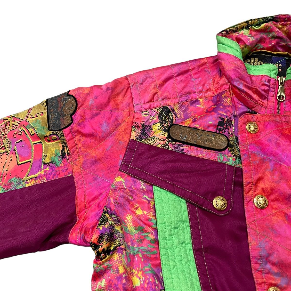 Ellesse × Goldwin ‼️RARE‼️Vintage Ellesse By Goldwin Multicolour Ski Jacket Size US M / EU 48-50 / 2 - 5 Thumbnail