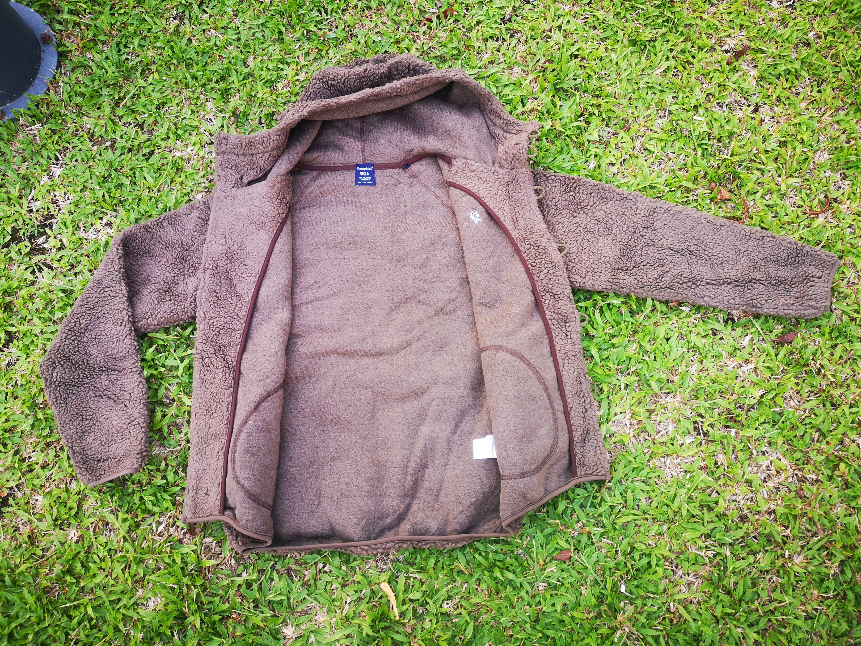Designer × Japanese Brand × Vintage Gymphlex Sherpa Fleece Button up Size US M / EU 48-50 / 2 - 7 Thumbnail
