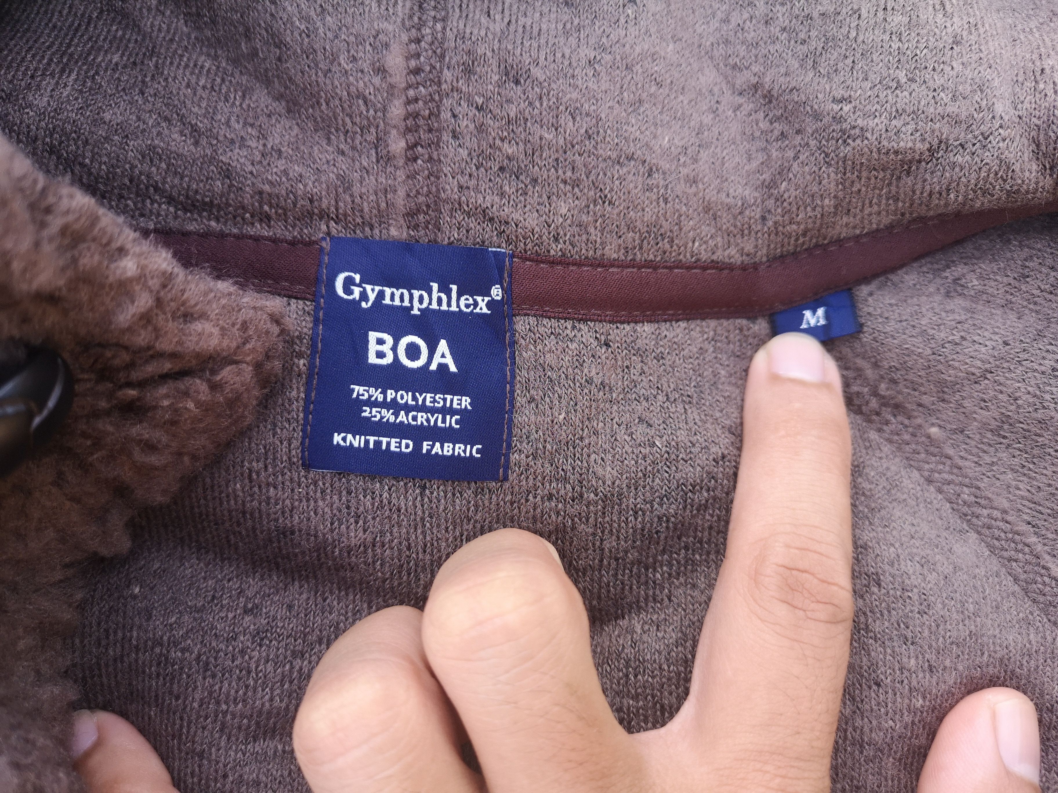 Designer × Japanese Brand × Vintage Gymphlex Sherpa Fleece Button up Size US M / EU 48-50 / 2 - 10 Thumbnail