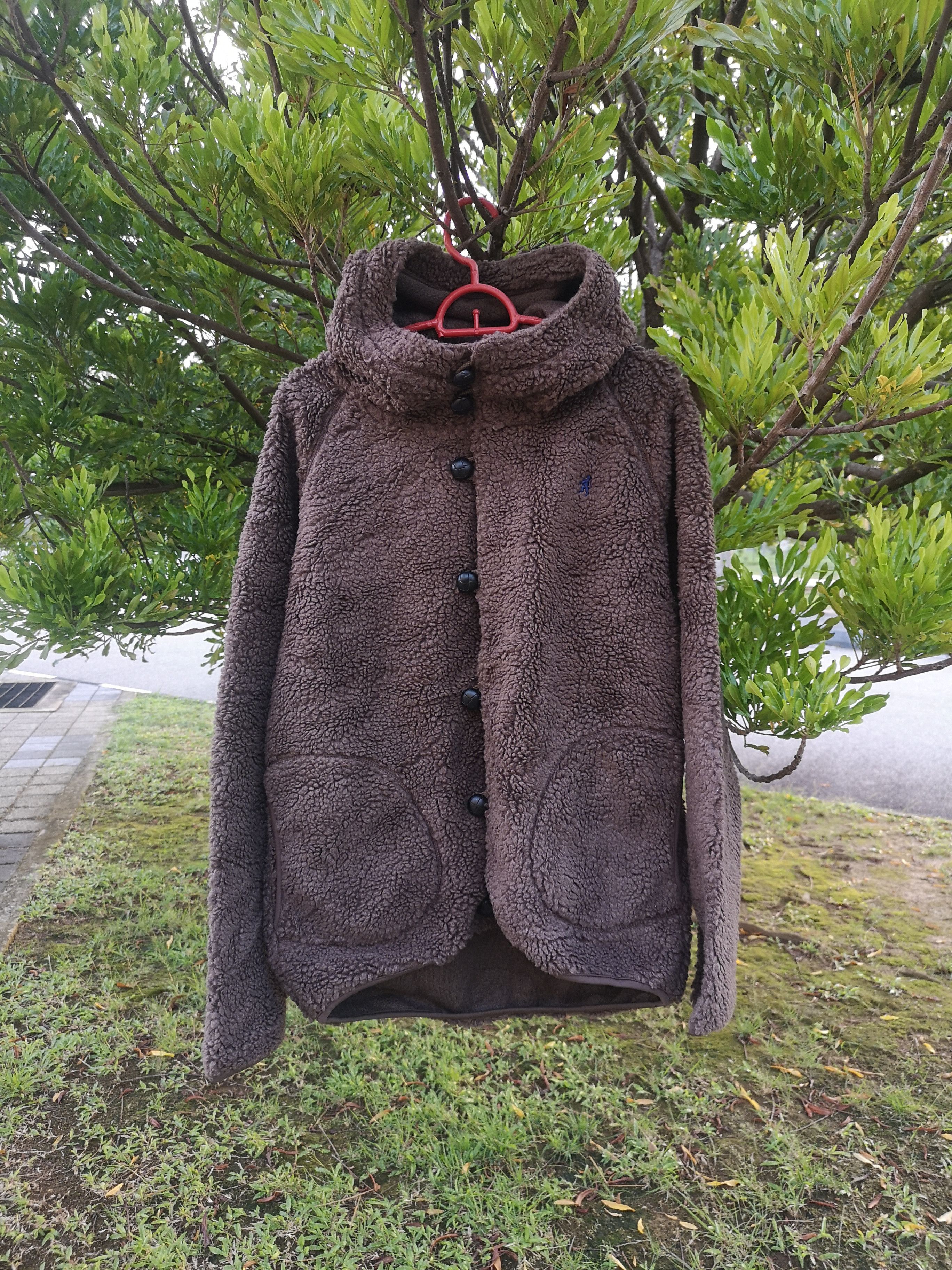 Designer × Japanese Brand × Vintage Gymphlex Sherpa Fleece Button up Size US M / EU 48-50 / 2 - 1 Thumbnail