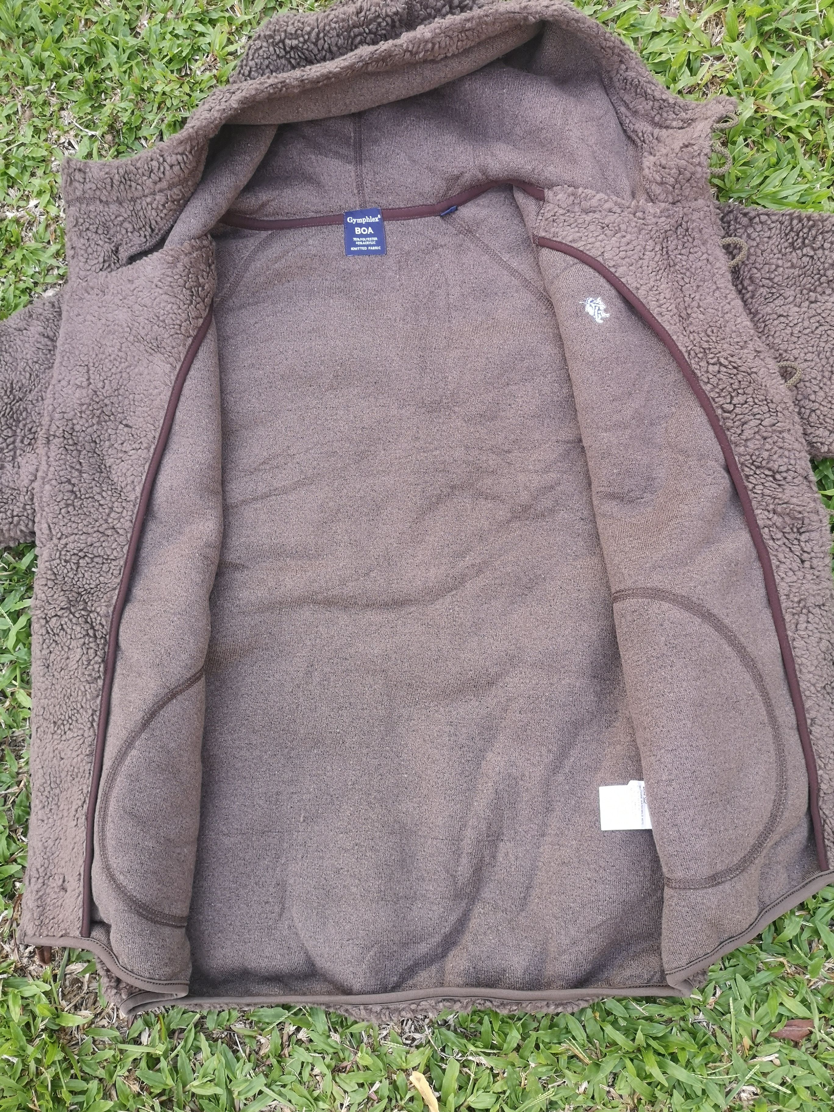 Designer × Japanese Brand × Vintage Gymphlex Sherpa Fleece Button up Size US M / EU 48-50 / 2 - 8 Thumbnail
