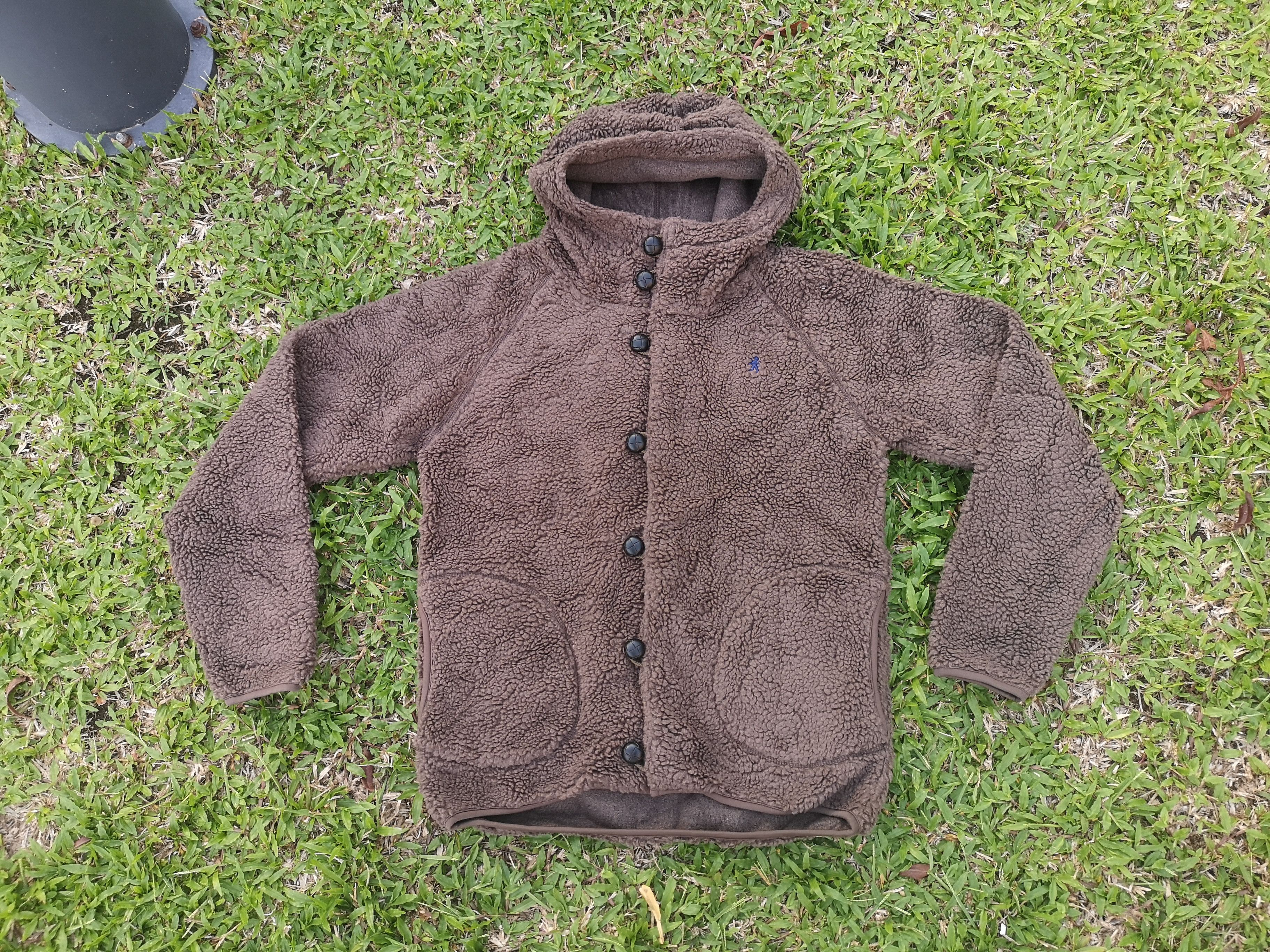 Designer × Japanese Brand × Vintage Gymphlex Sherpa Fleece Button up Size US M / EU 48-50 / 2 - 3 Thumbnail