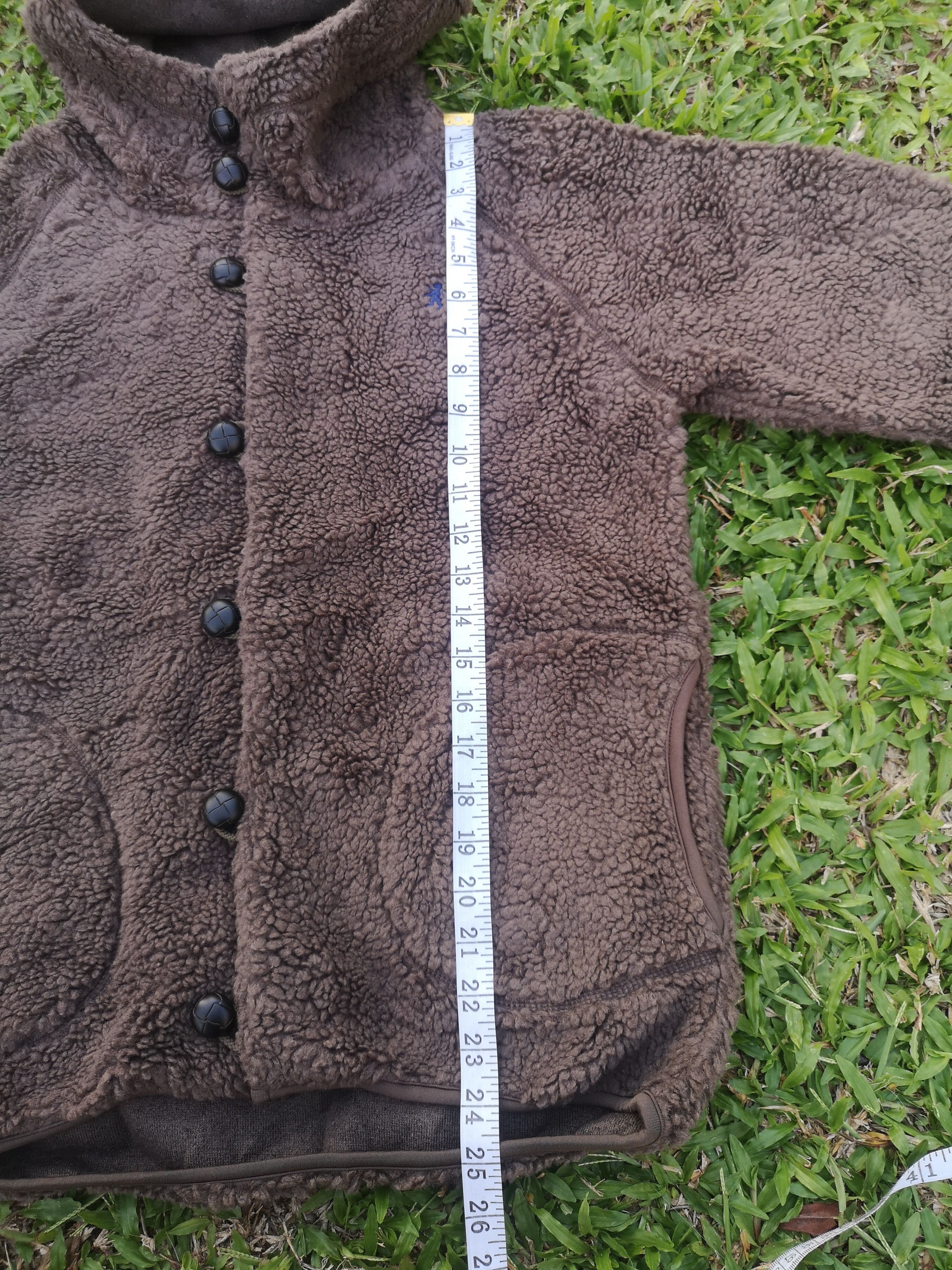 Designer × Japanese Brand × Vintage Gymphlex Sherpa Fleece Button up Size US M / EU 48-50 / 2 - 13 Thumbnail