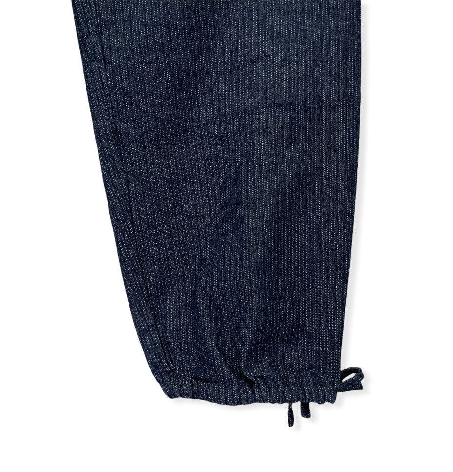 Indigo × Japanese Brand × Vintage WEDA Indigo Wide Baggy Drawstring Leg Pants Yohji’s Style Size US 34 / EU 50 - 4 Thumbnail