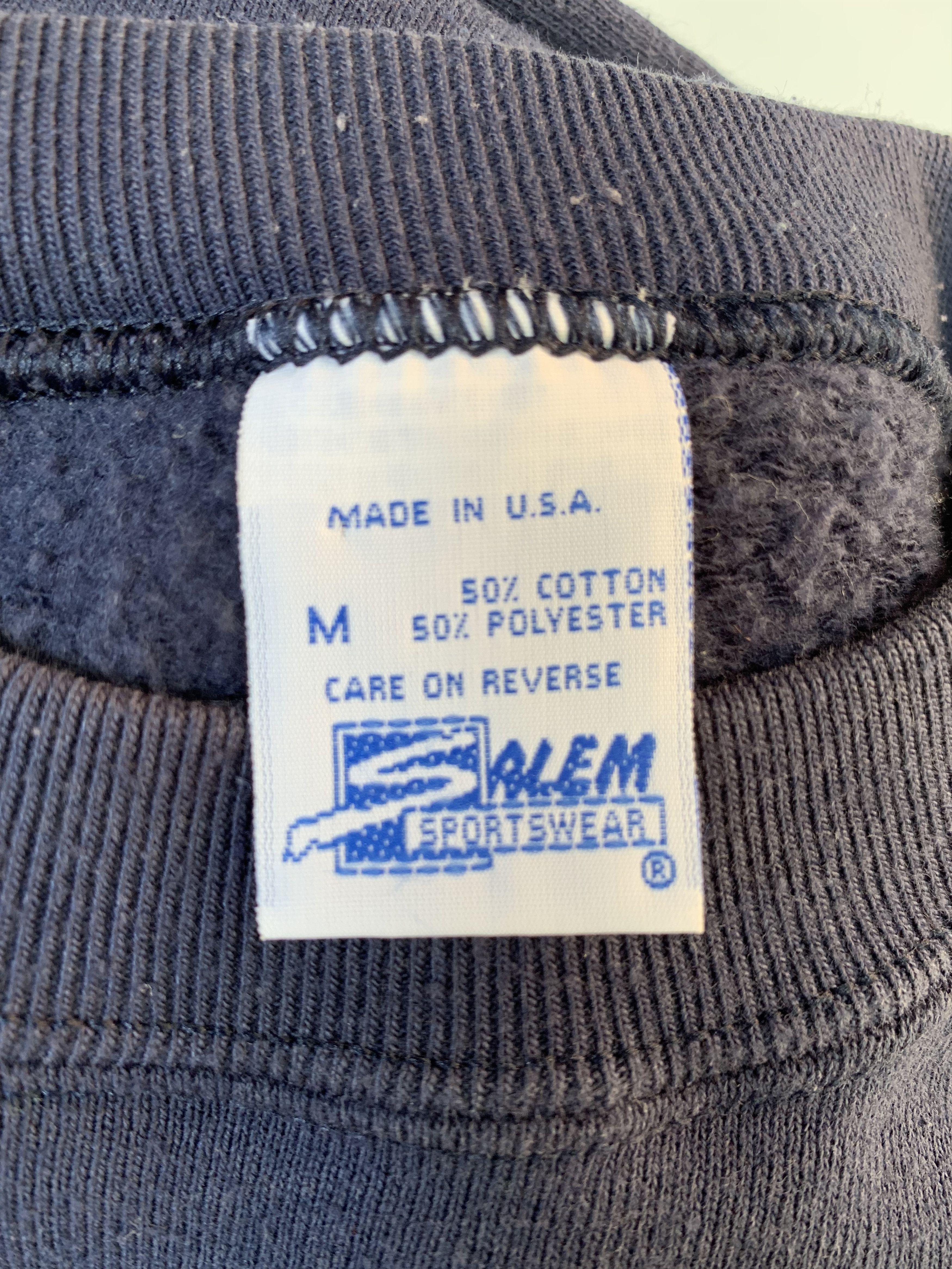 Salem Sportswear × Vintage Vintage 90s NBC sport Sweatshirt Size US M / EU 48-50 / 2 - 4 Thumbnail