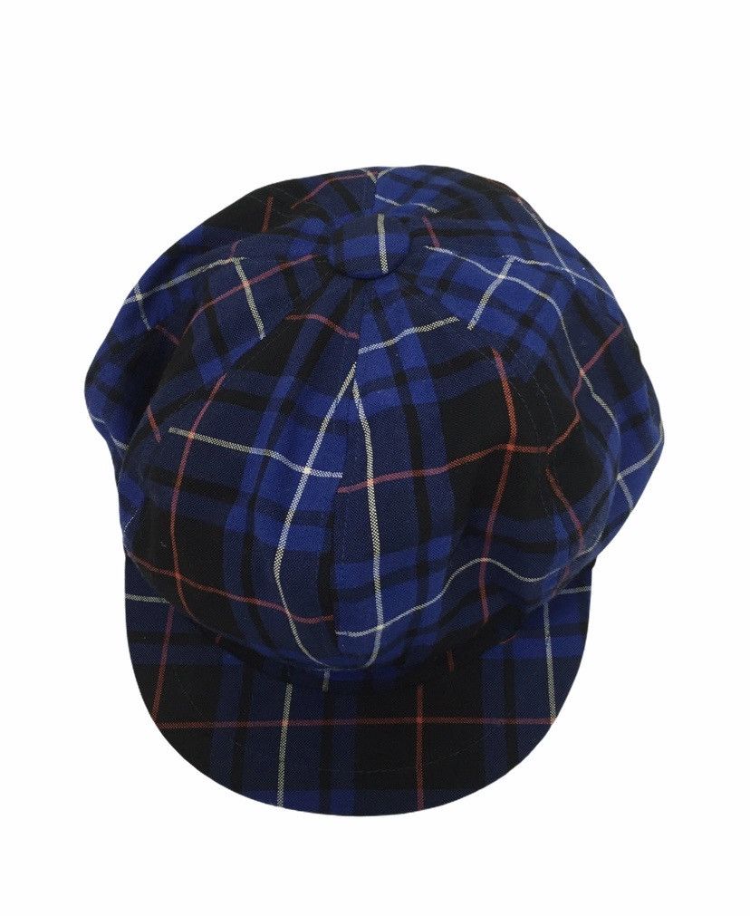 image of 20471120 x Lovers Rock Superlovers Japan Skull Cross Bone Tartan Hat in Blue Tartan, Men's