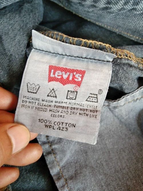 Levi's × Vintage Vintage Levis 501 Straight Leg Distressed Jeans 36x30 Size US 36 / EU 52 - 7 Thumbnail