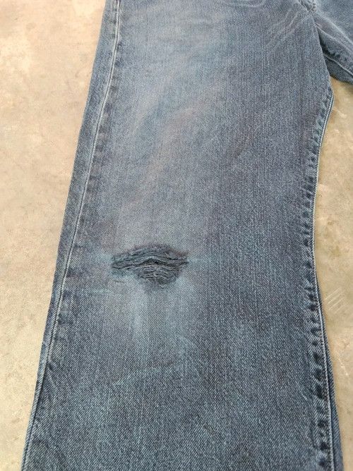 Levi's × Vintage Vintage Levis 501 Straight Leg Distressed Jeans 36x30 Size US 36 / EU 52 - 4 Thumbnail