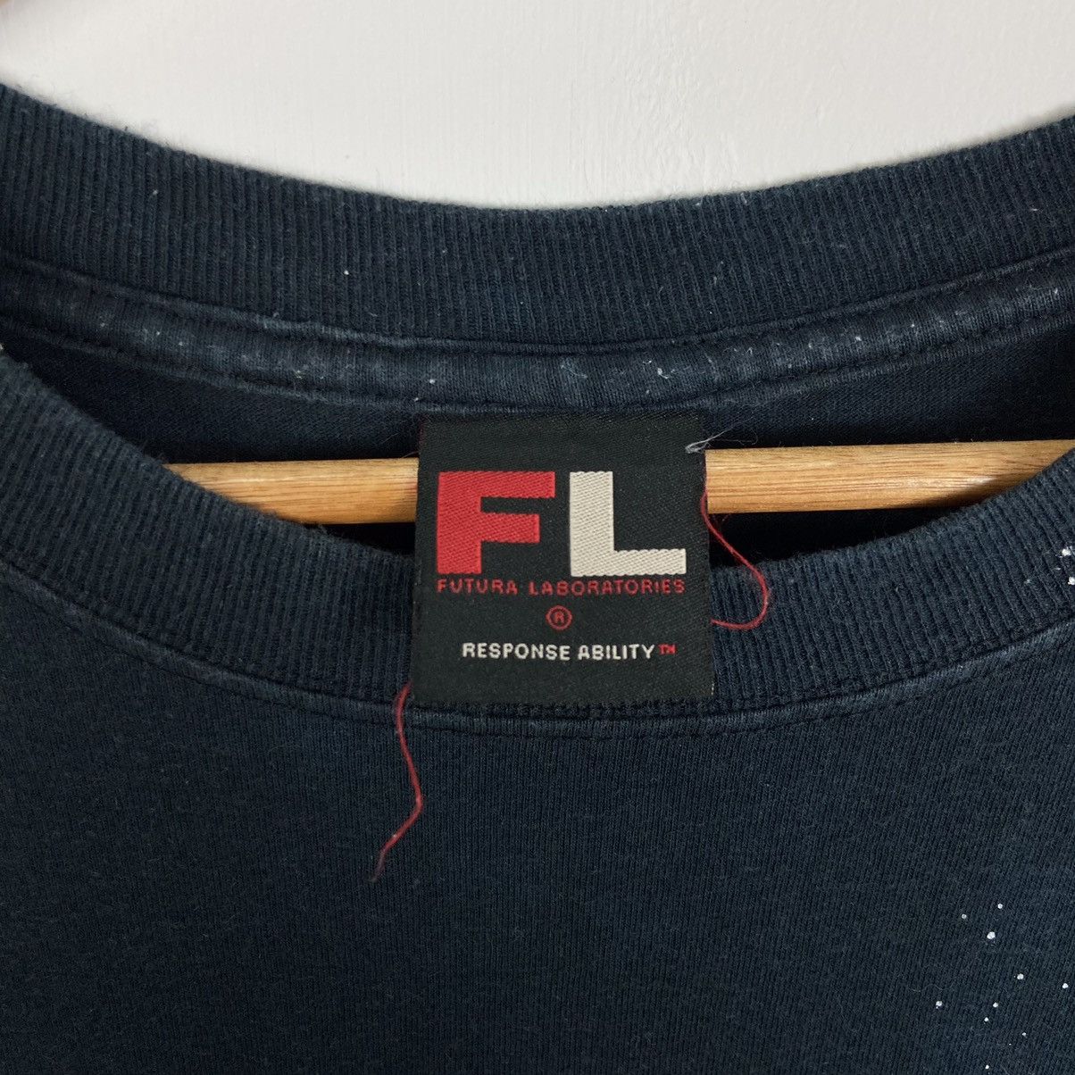 Futura Rare Vintage Y2K FUTURA LABORATORIES Rare Design Tshirt Size US XL / EU 56 / 4 - 3 Thumbnail