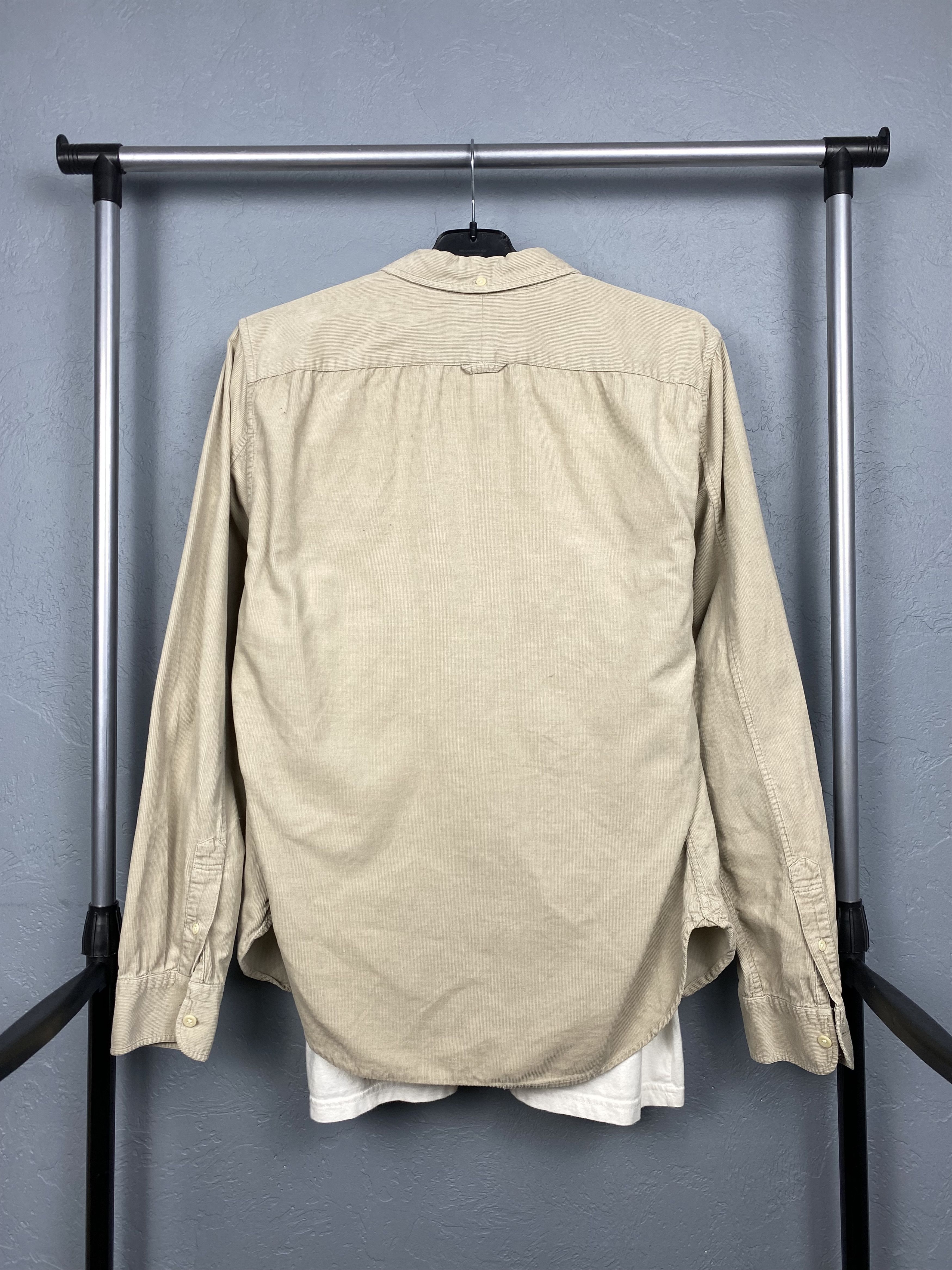 Allsaints × Flannel Allsaints Mens Sorley Flannel Corduroy Shirt Size M Size US M / EU 48-50 / 2 - 6 Thumbnail