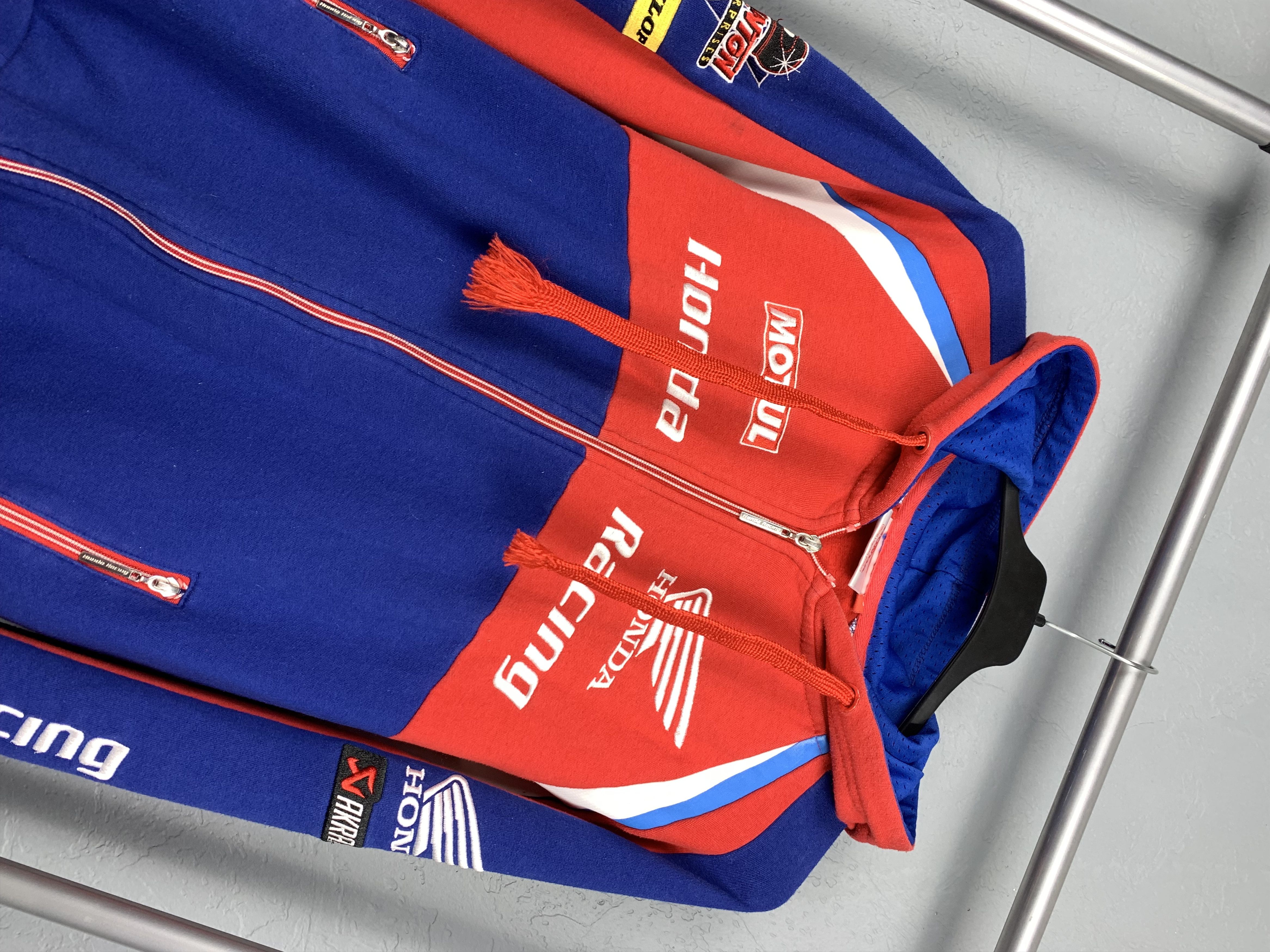 Honda × Vintage Honda Racing Team Vintage Mens Zip Hoodie Size US S / EU 44-46 / 1 - 2 Thumbnail