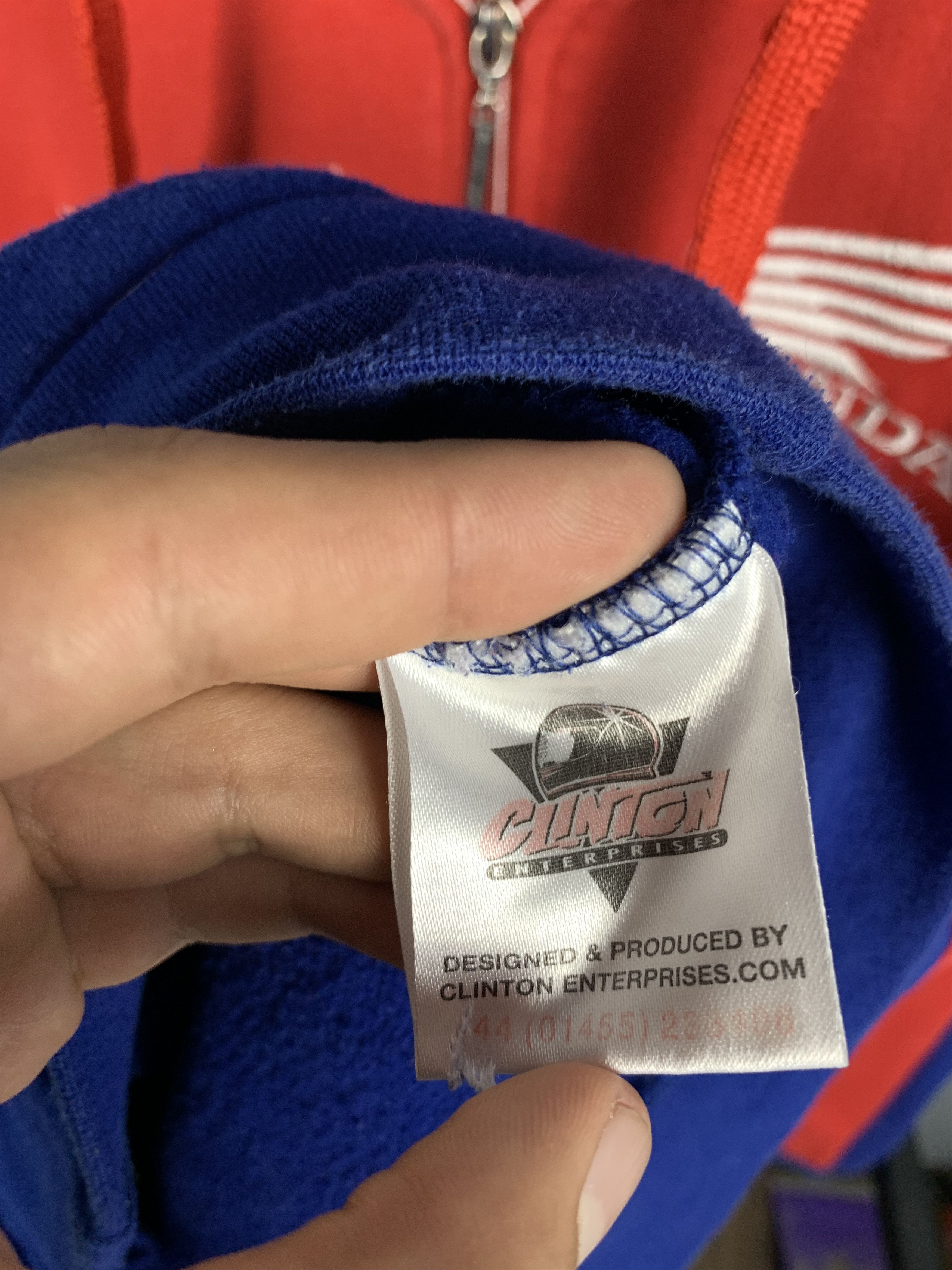 Honda × Vintage Honda Racing Team Vintage Mens Zip Hoodie Size US S / EU 44-46 / 1 - 7 Thumbnail