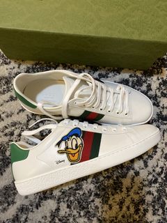 Gucci x Disney Donald Duck Flash Cartoon Design Gucci Shoes / Sneakers Mens