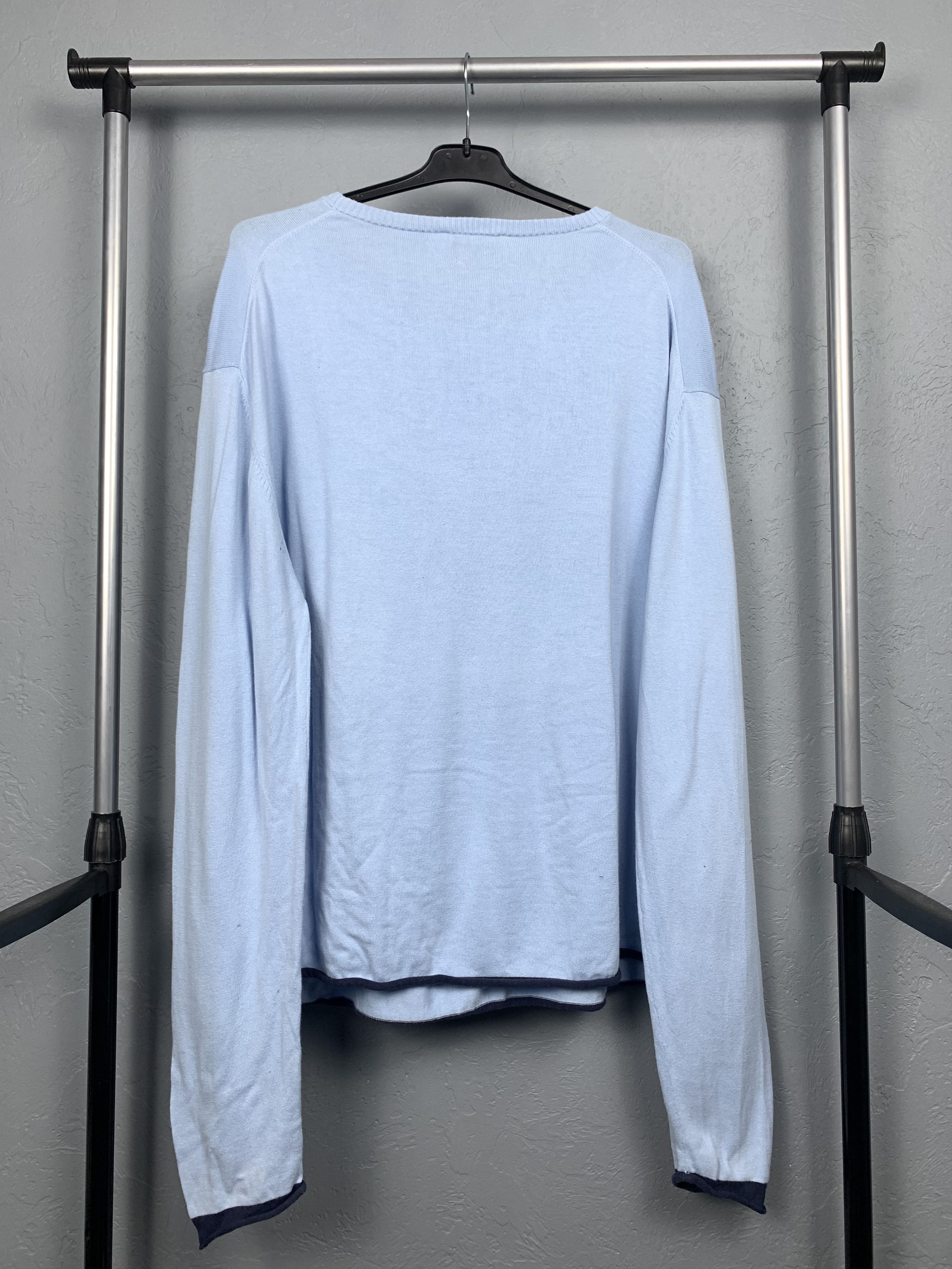 Yves Saint Laurent Yves Saint Laurent YSL Big Logo Mens Sweater Size US XXL / EU 58 / 5 - 5 Thumbnail
