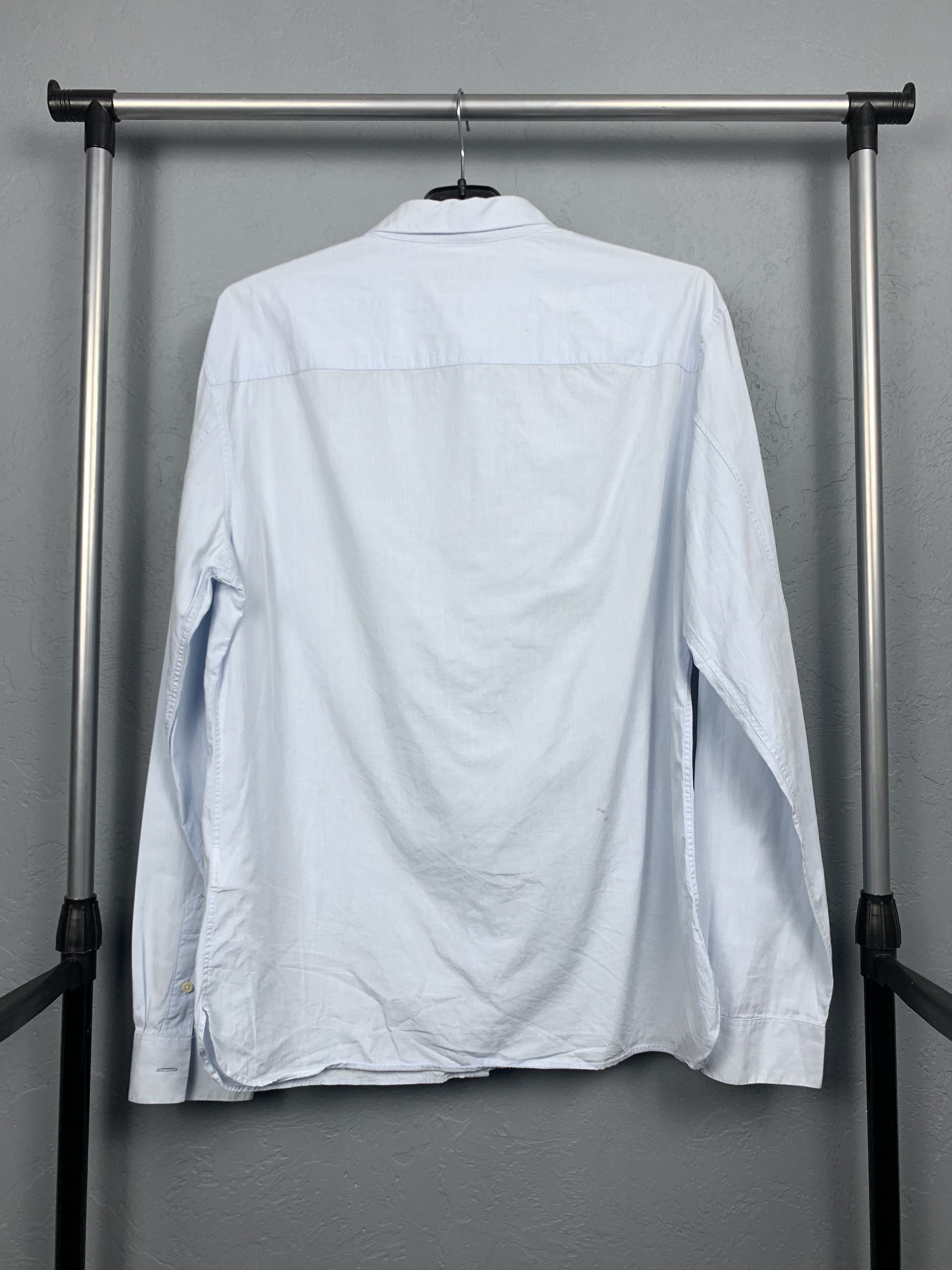 Allsaints Allsaints Hallmead Mens Long Sleeve Shirt Size L Size US L / EU 52-54 / 3 - 6 Thumbnail