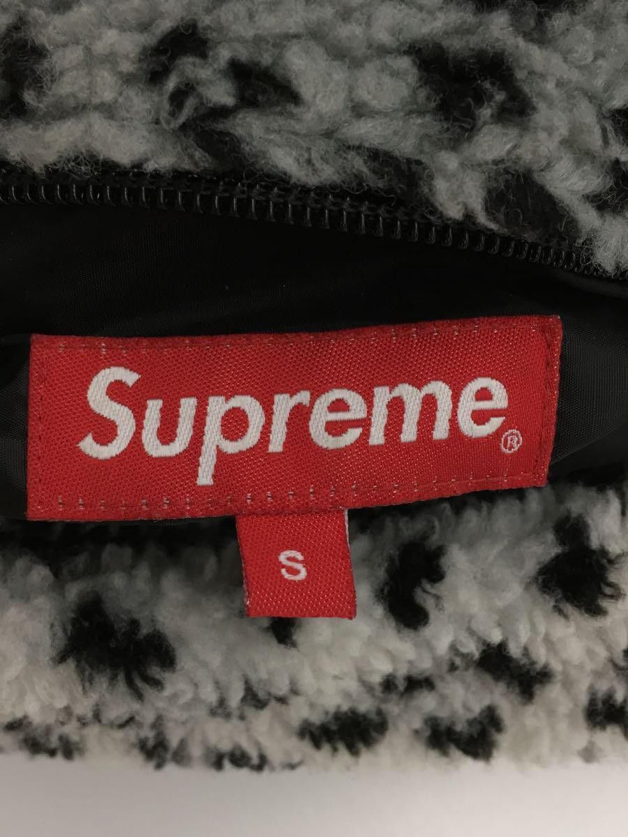 Supreme AW17 Reversible Leopard Fleece Jacket Size US S / EU 44-46 / 1 - 3 Thumbnail