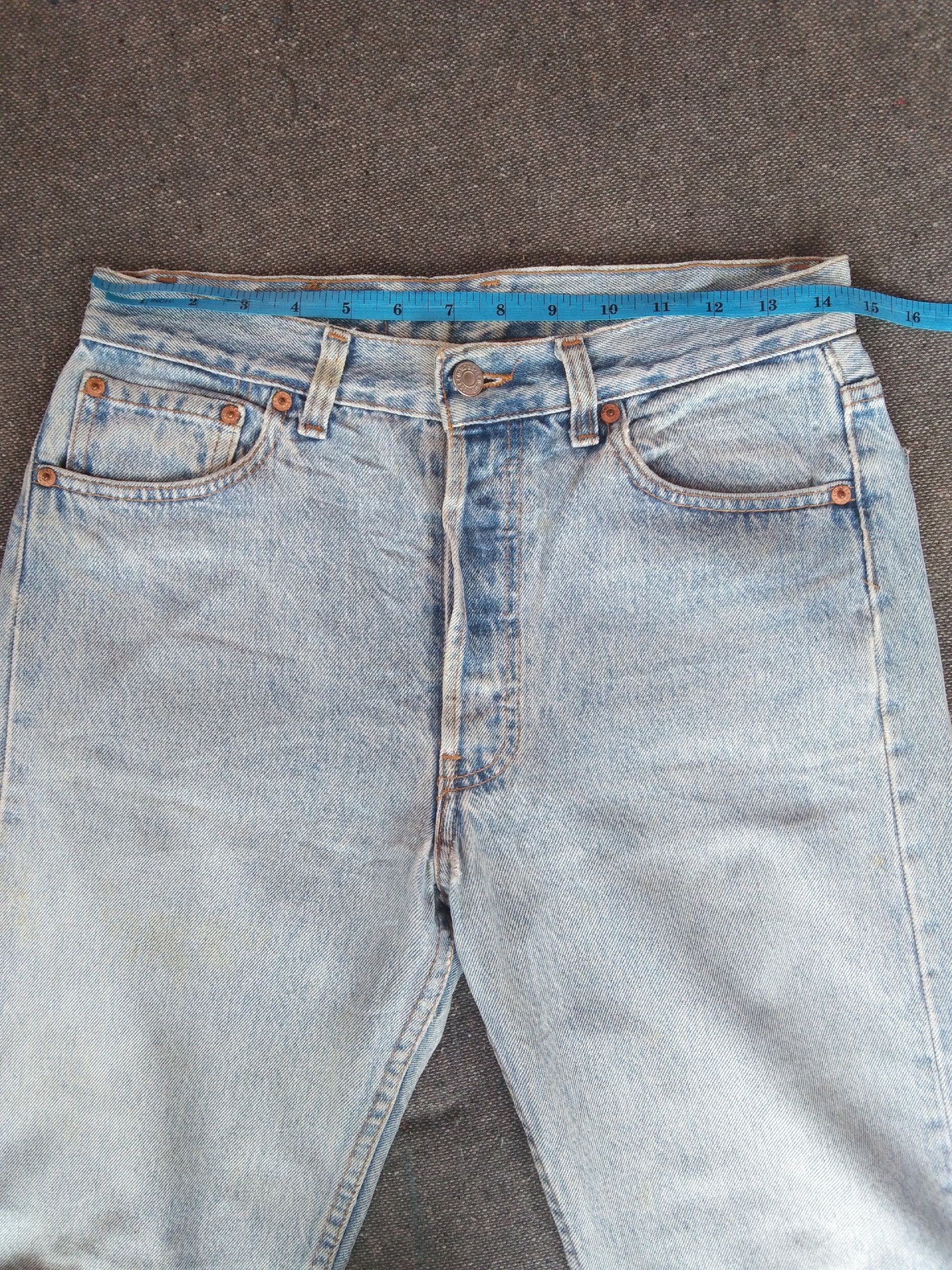 Levi's 90s Vintage Levis 501 Made In USA Distressed Jeans 29x31 Size US 29 - 7 Thumbnail