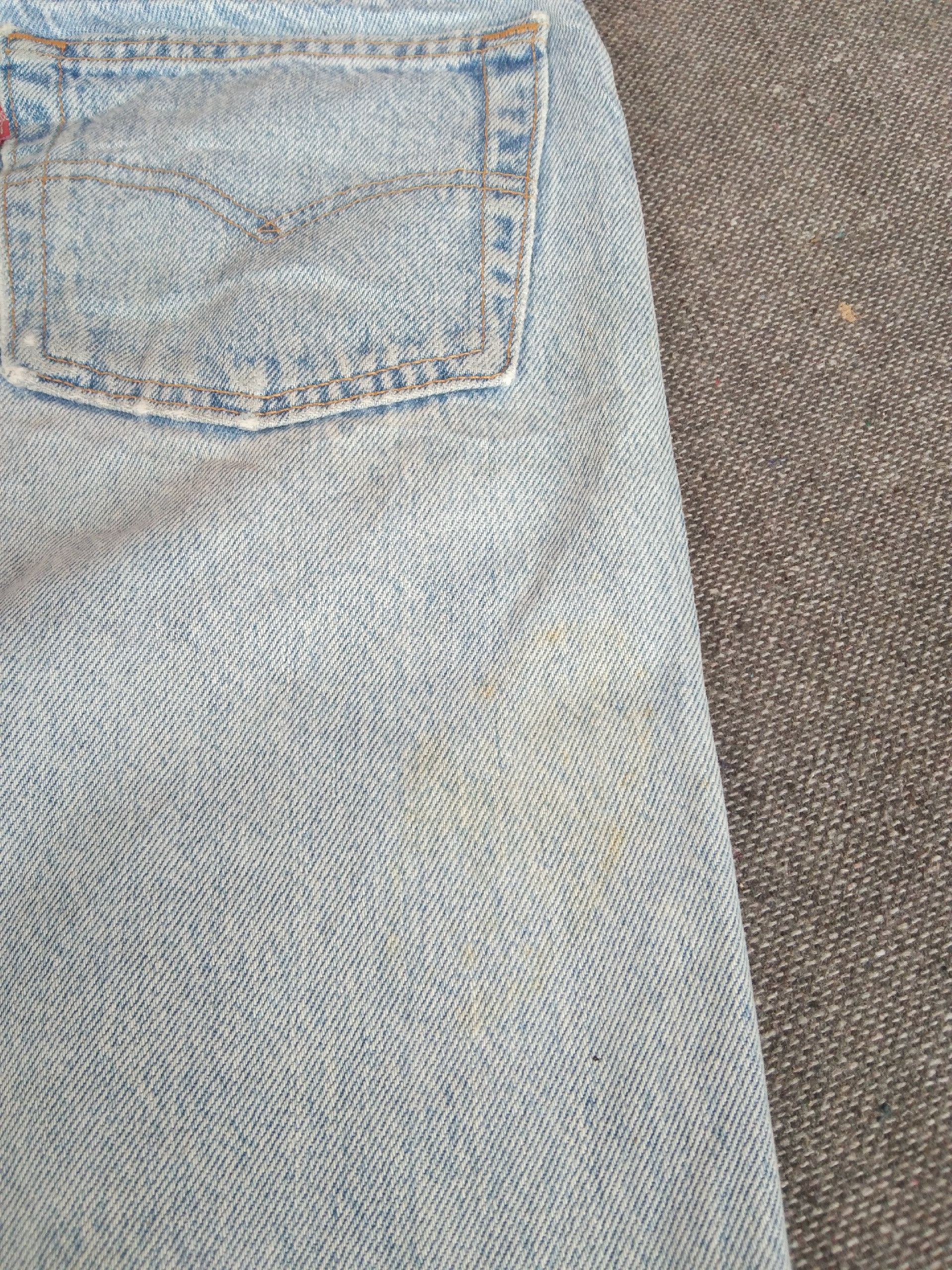 Levi's 90s Vintage Levis 501 Made In USA Distressed Jeans 29x31 Size US 29 - 4 Thumbnail