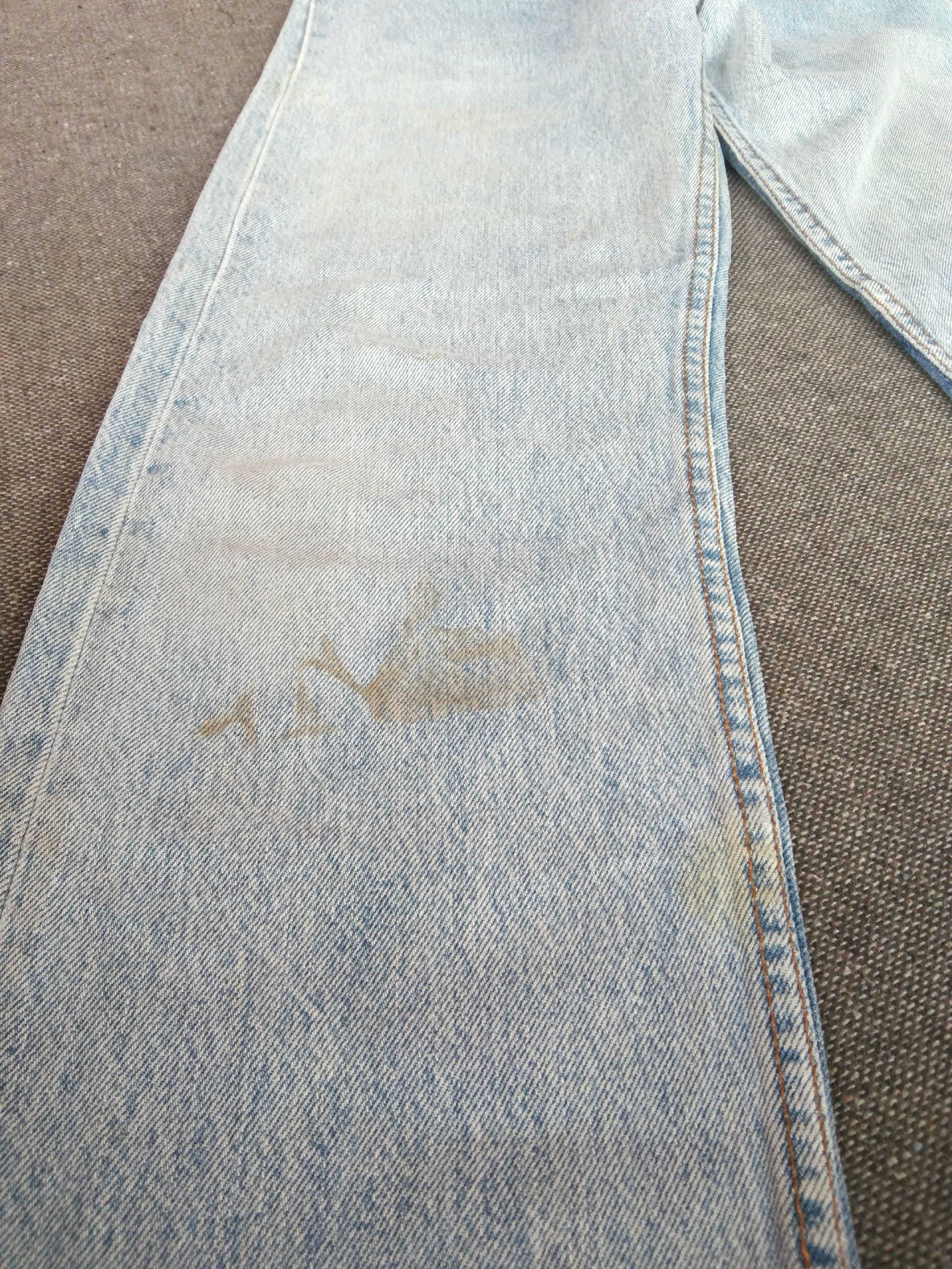 Levi's 90s Vintage Levis 501 Made In USA Distressed Jeans 29x31 Size US 29 - 6 Thumbnail