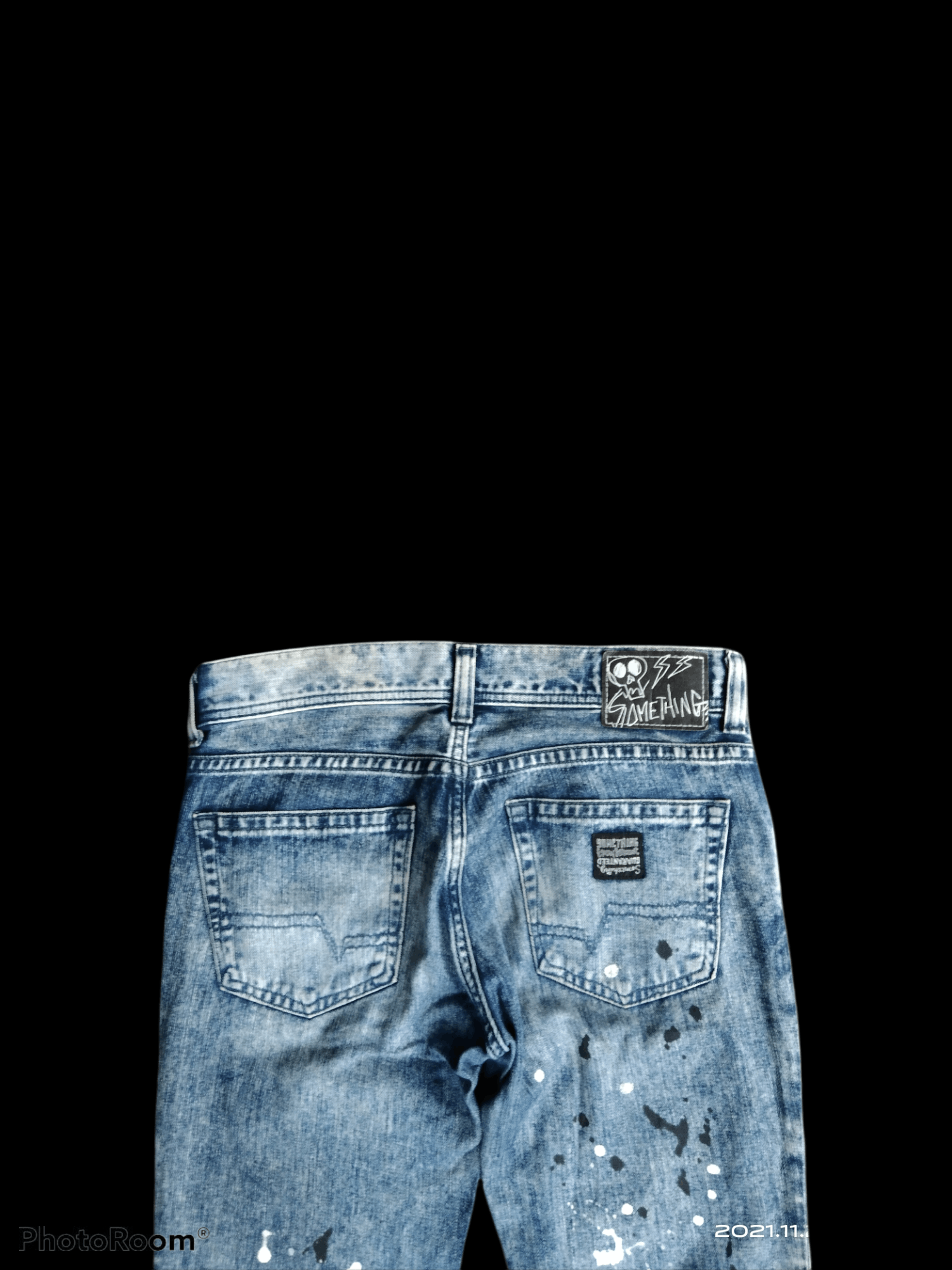 Edwin × Japanese Brand DiSTRESSED SPLATTER MADE IN JAPAN SOMETHING EDWIN Size US 32 / EU 48 - 5 Thumbnail