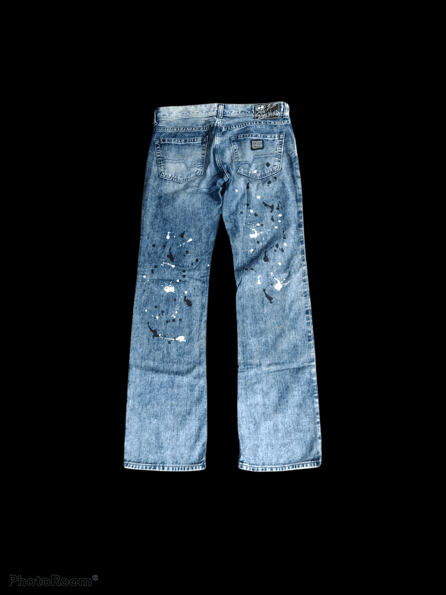 Edwin × Japanese Brand DiSTRESSED SPLATTER MADE IN JAPAN SOMETHING EDWIN Size US 32 / EU 48 - 2 Thumbnail