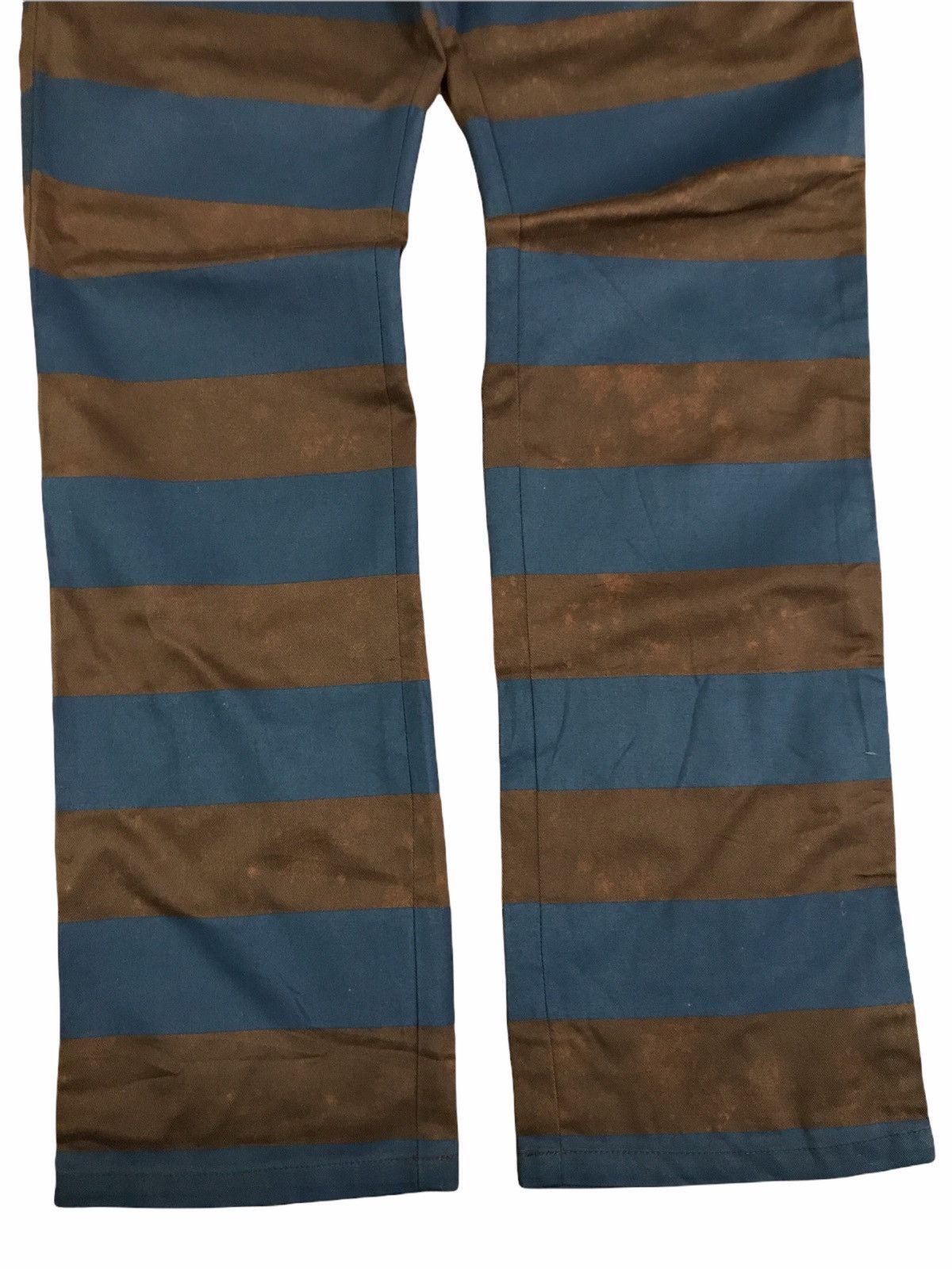 Helmut Lang Japanese Brand Algonquins Stripes Pants Helmut Lang Style Size US 26 / EU 42 - 6 Thumbnail