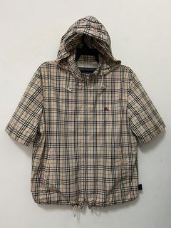 Burberry Burberry Nova Check Shirt Zip up Hoodie Grailed