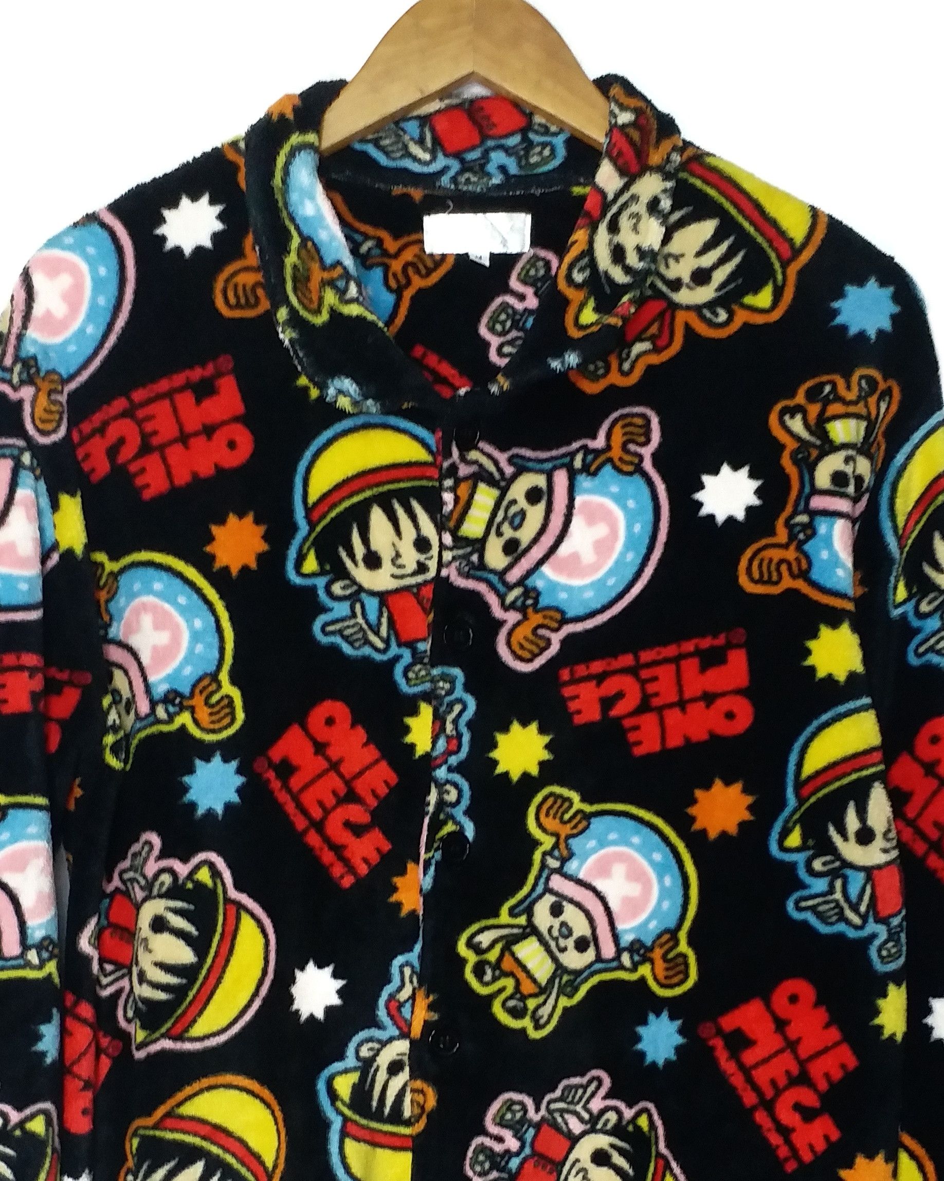 Anime Japan Manga Most Popular ONE PIECE Fleece Shirt Size US M / EU 48-50 / 2 - 2 Thumbnail