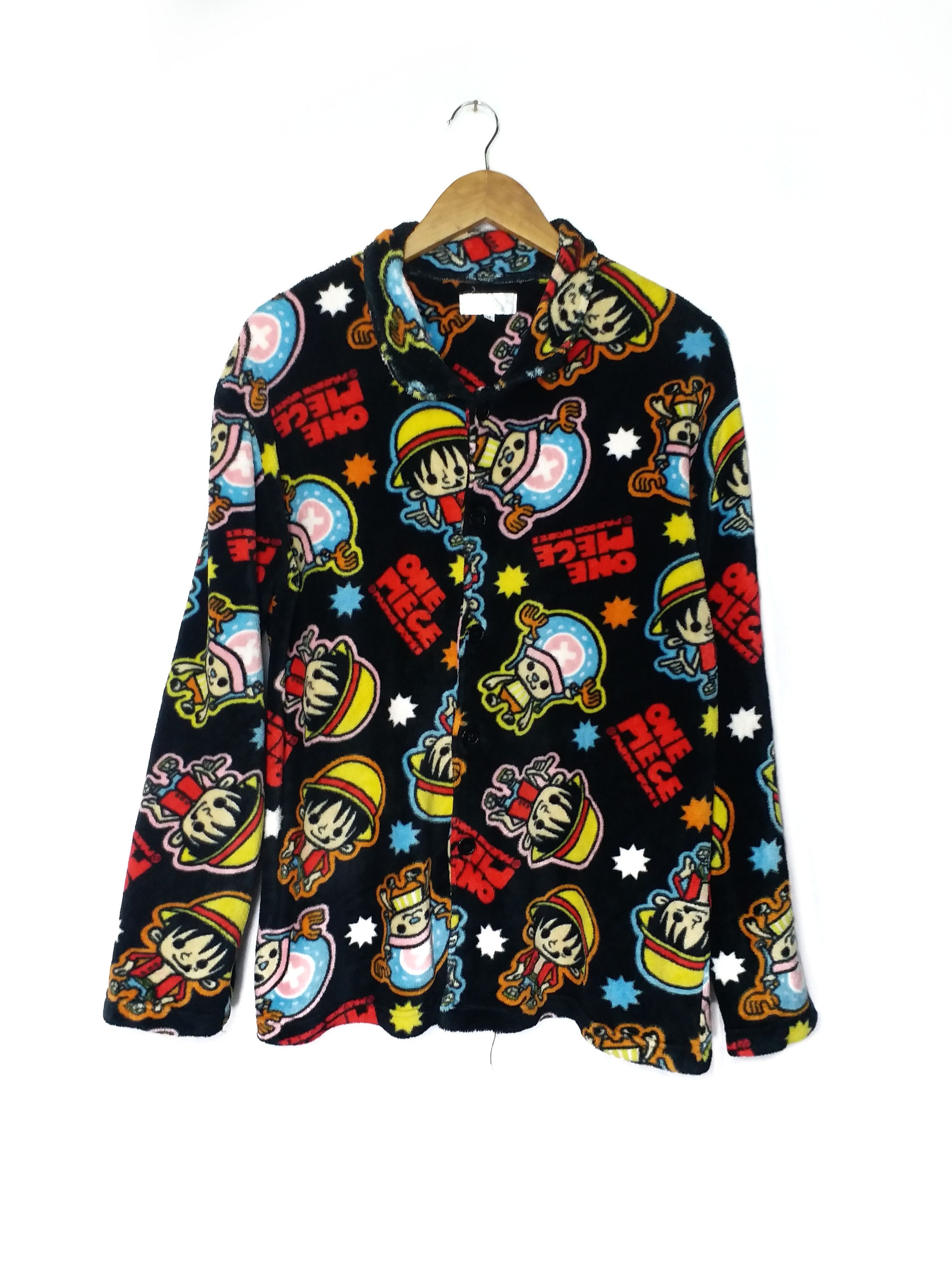 Anime Japan Manga Most Popular ONE PIECE Fleece Shirt Size US M / EU 48-50 / 2 - 1 Thumbnail